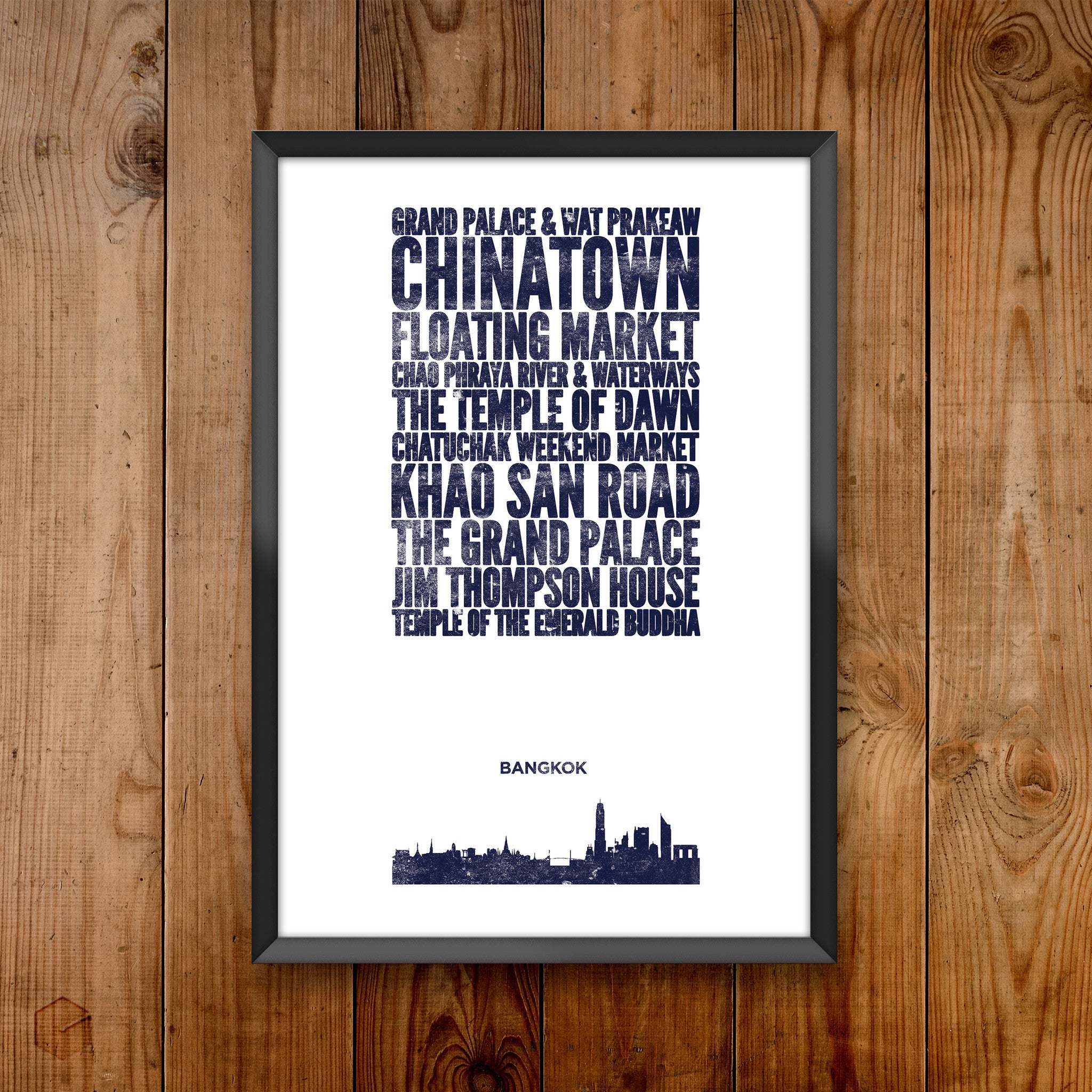 Bangkok City Print