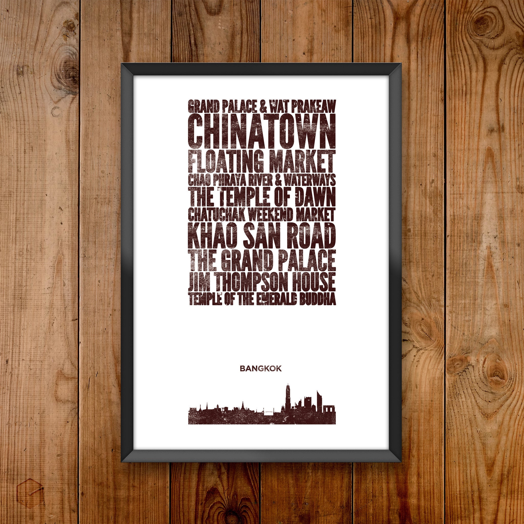 Bangkok City Print