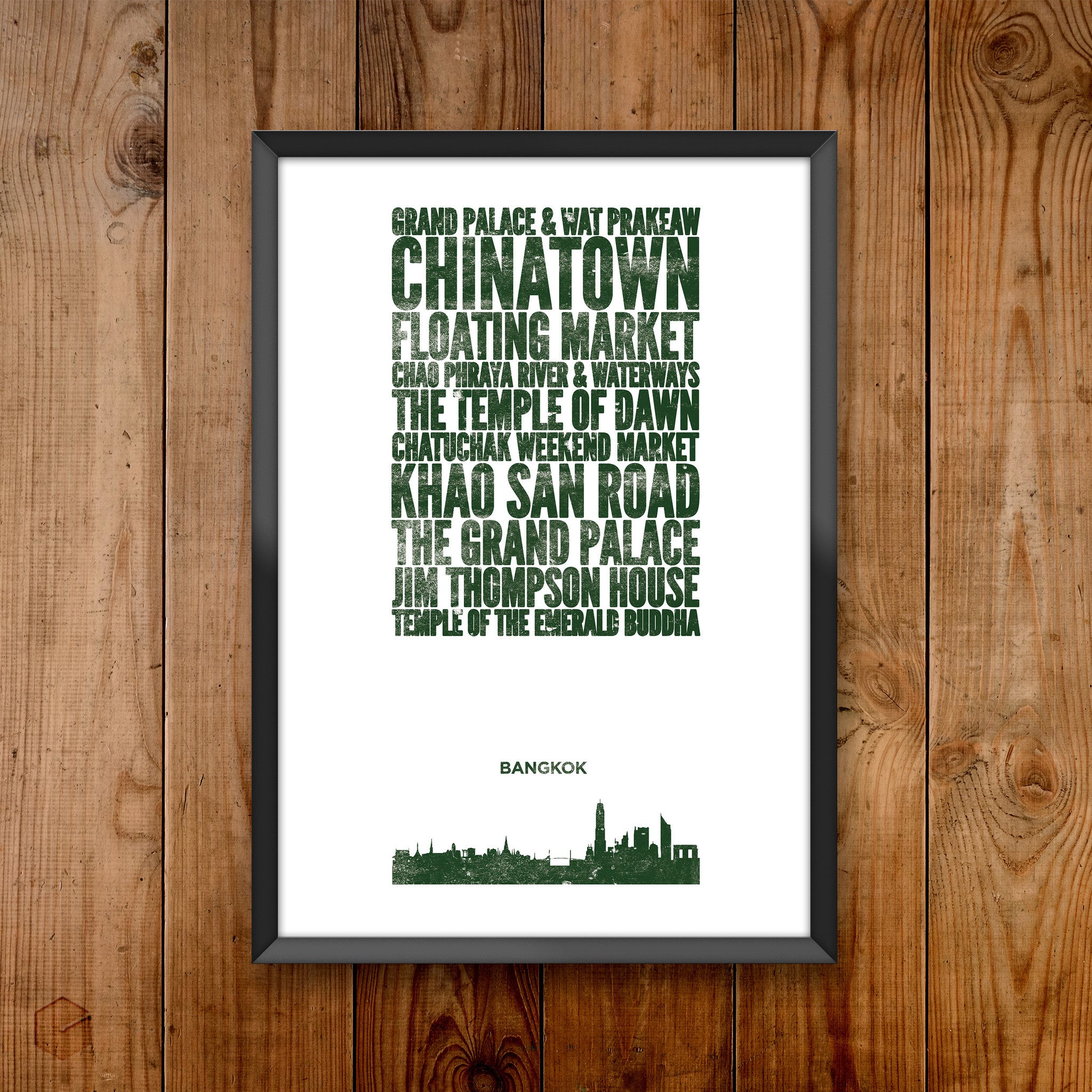 Bangkok City Print