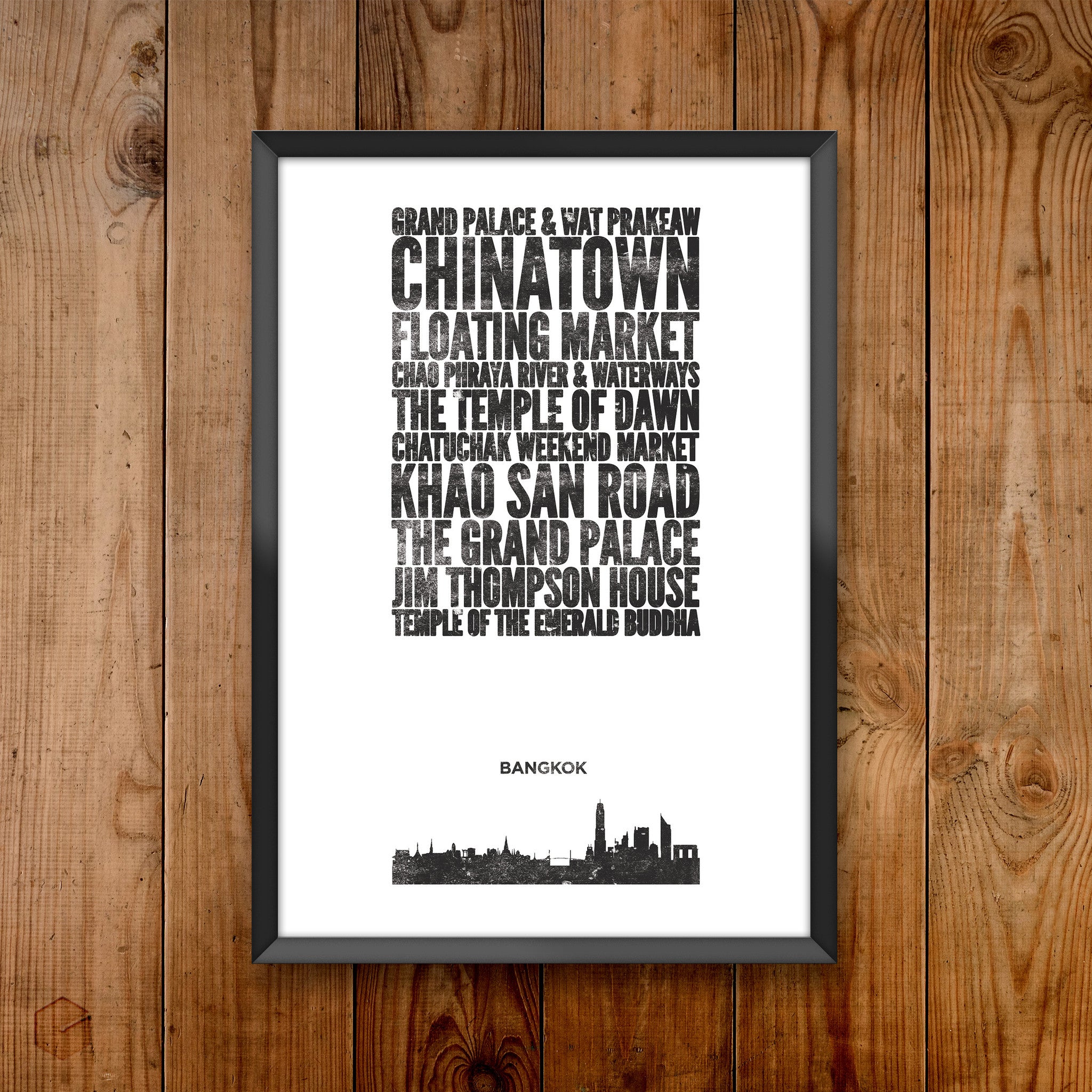 Bangkok City Print