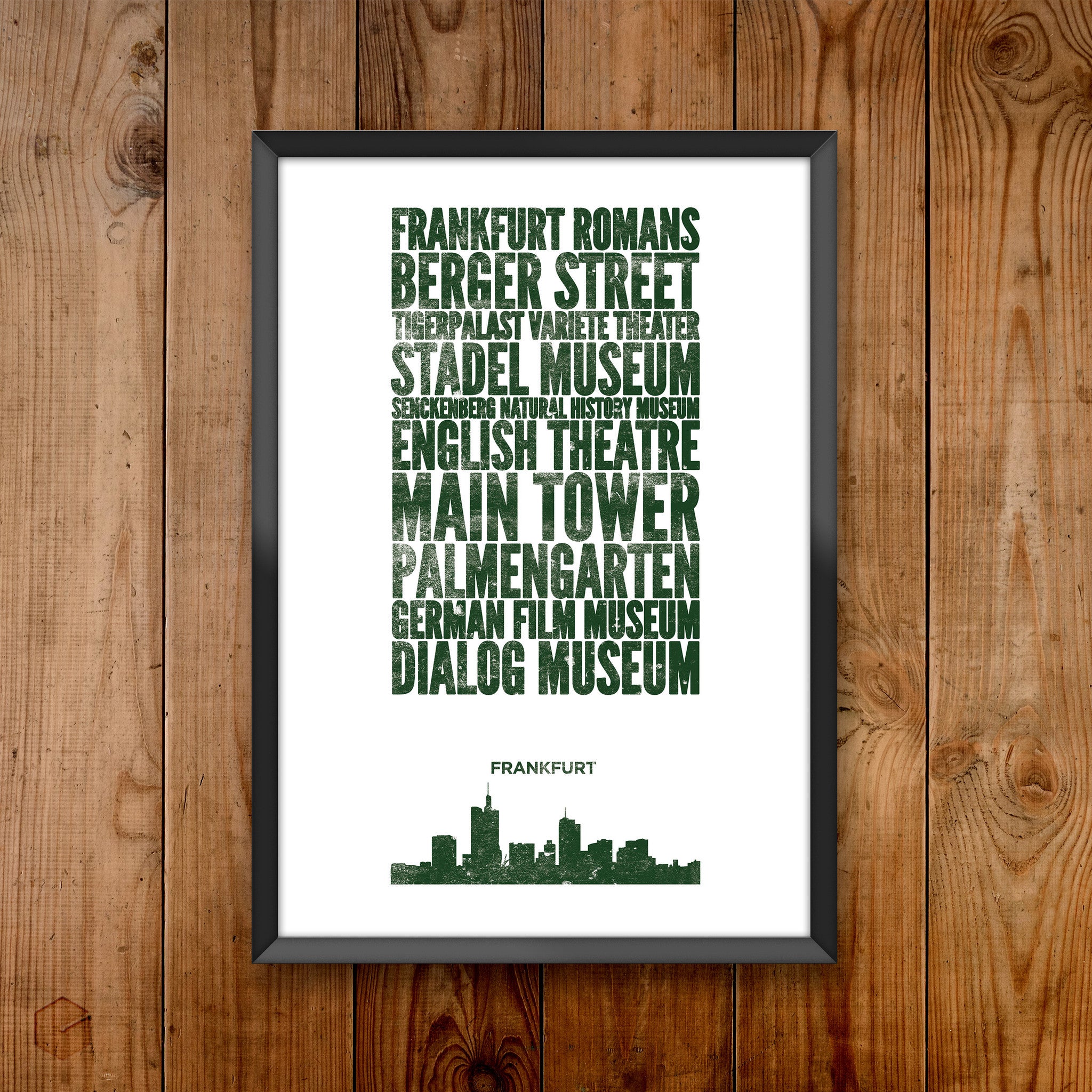 Frankfurt City Print