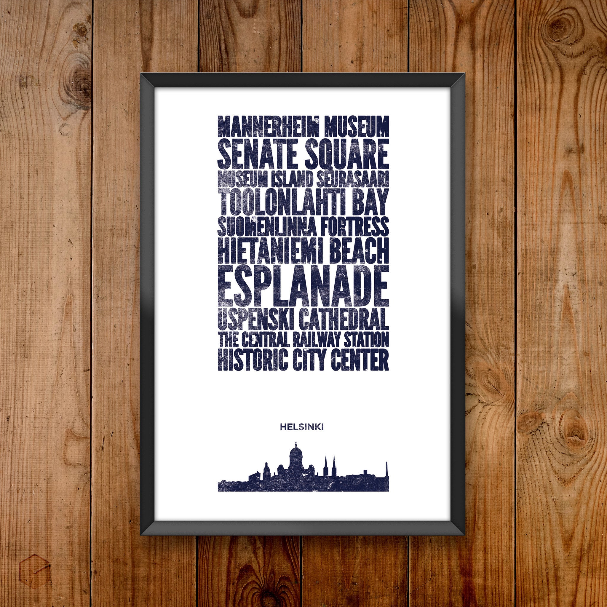 Helsinki City Print