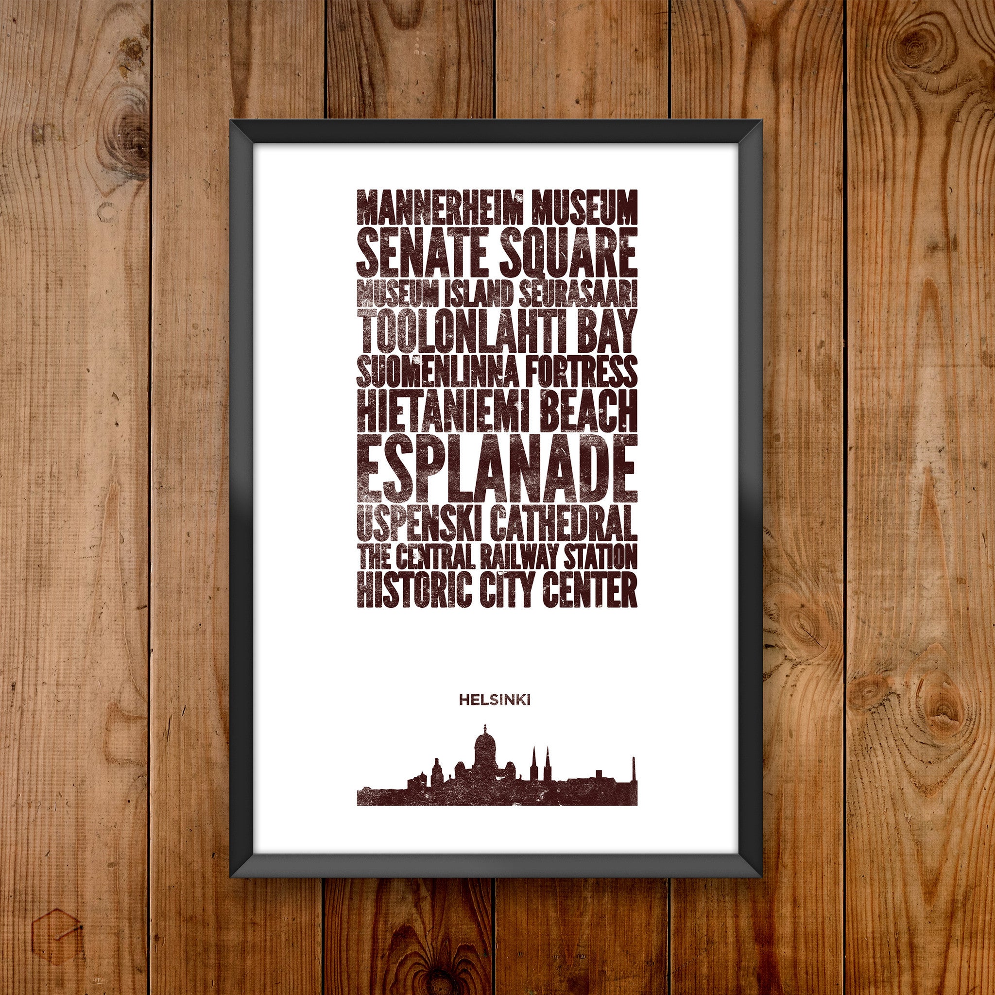 Helsinki City Print