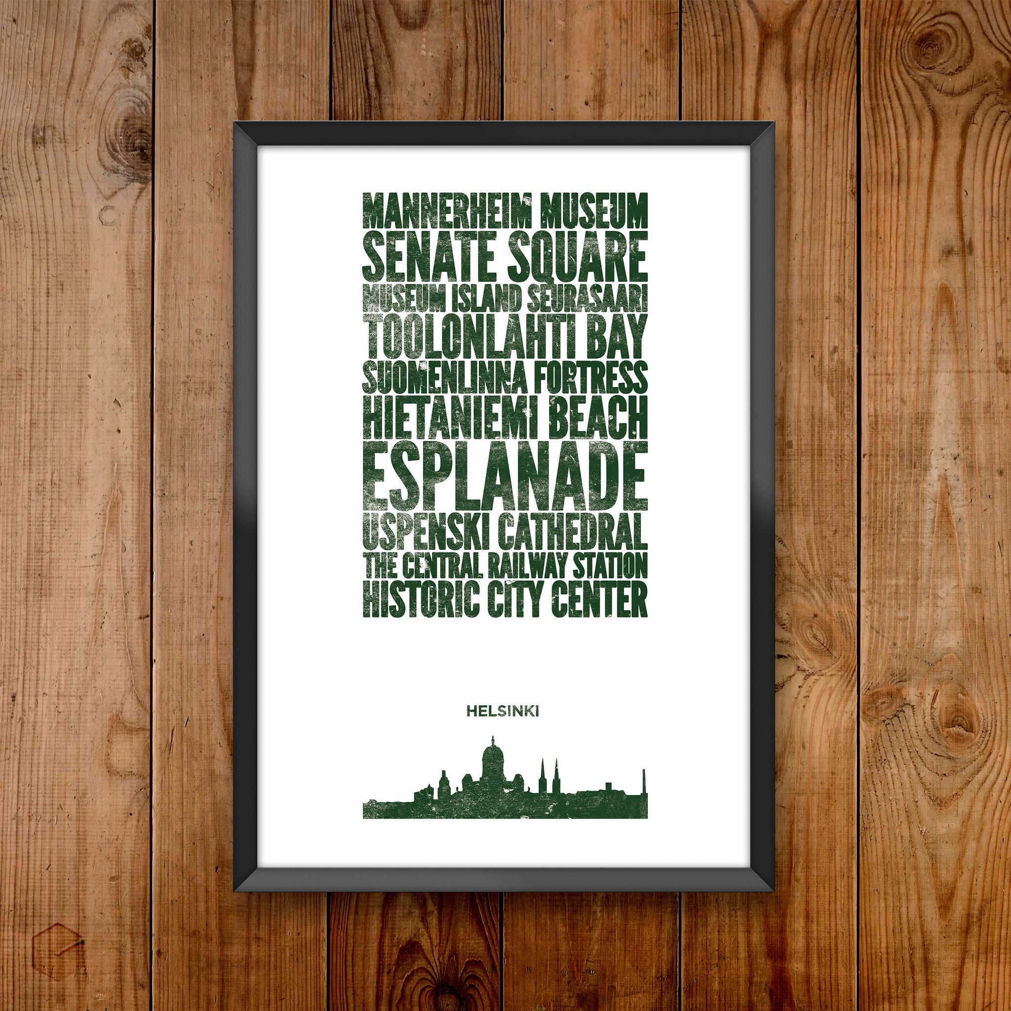 Helsinki City Print