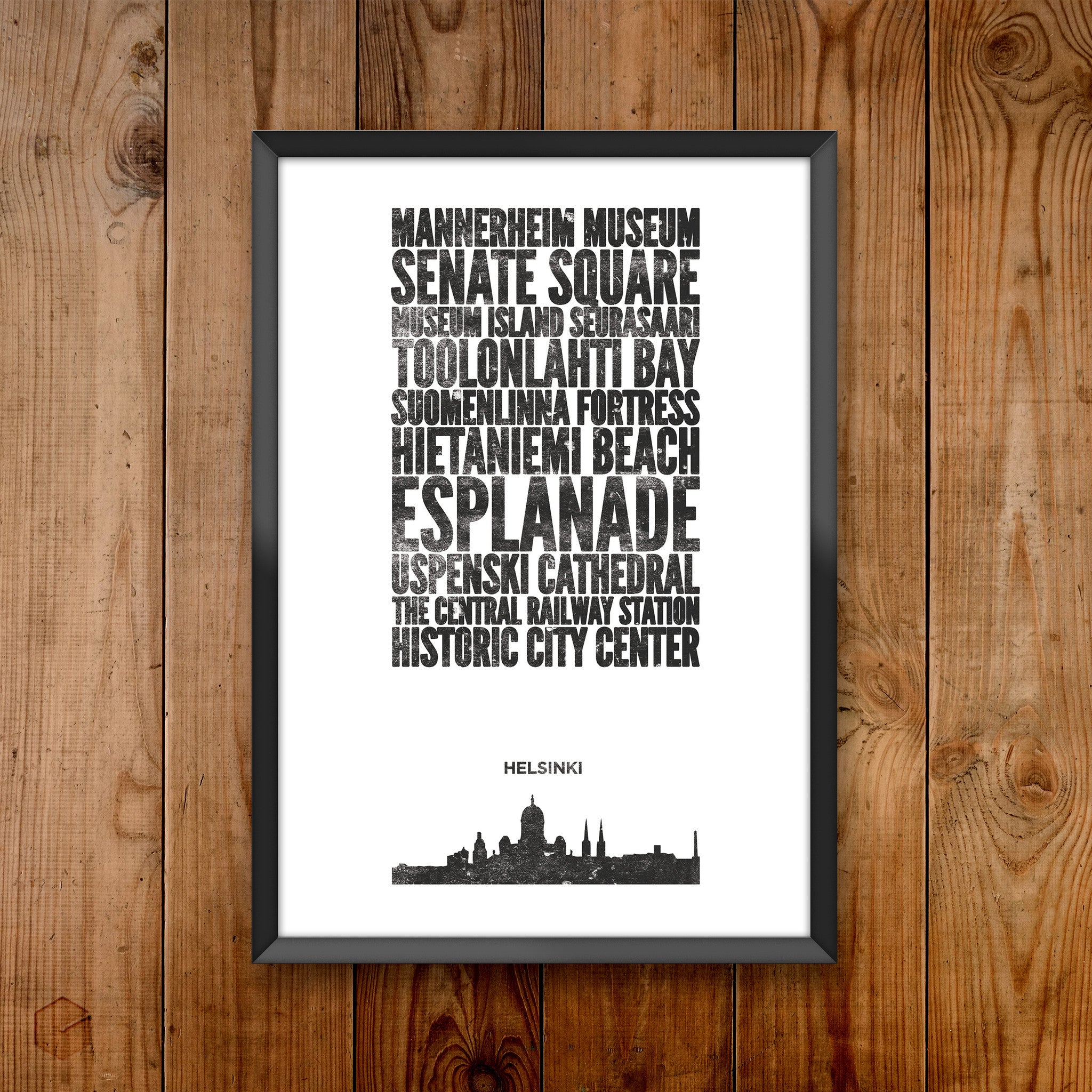 Helsinki City Print