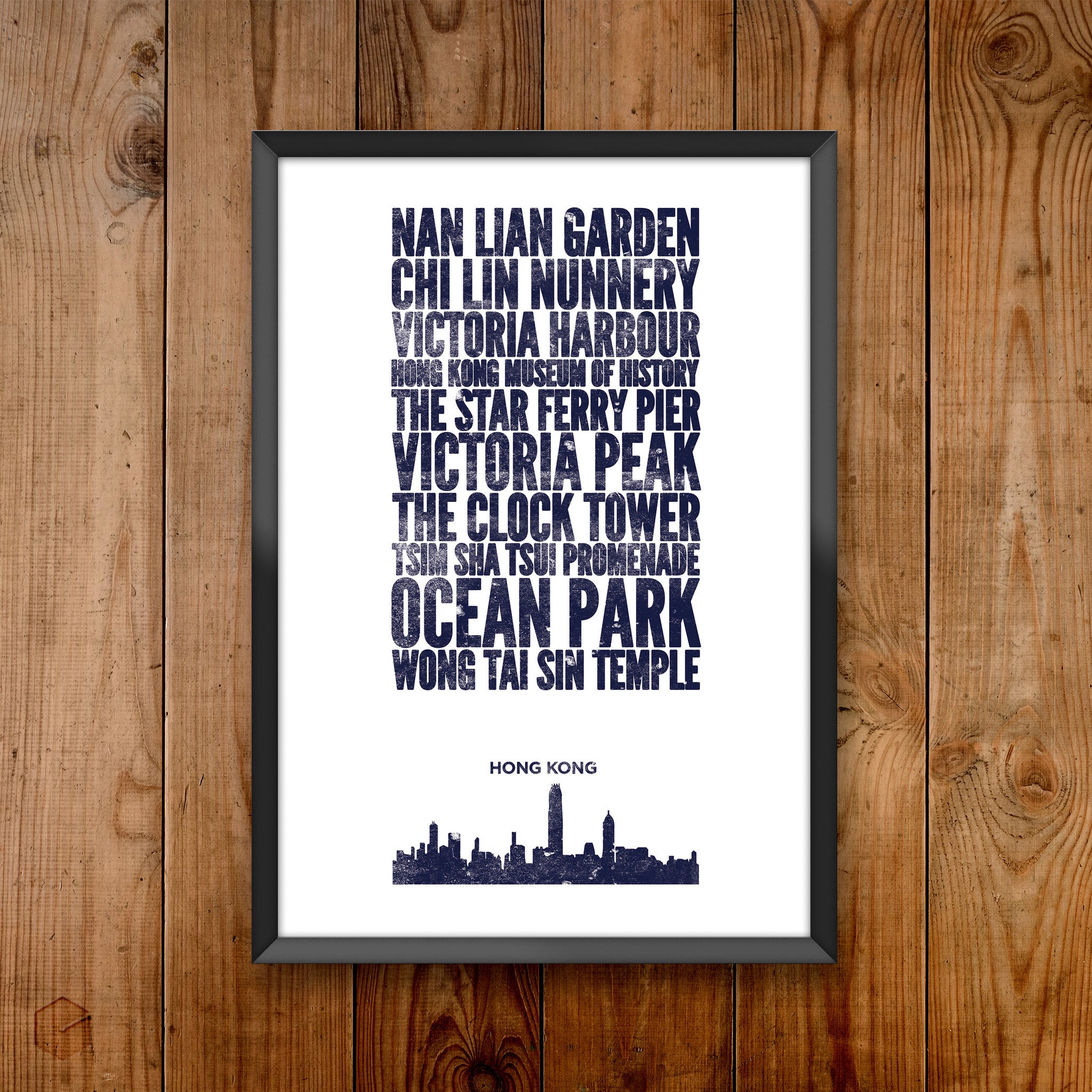 Hong Kong City Print