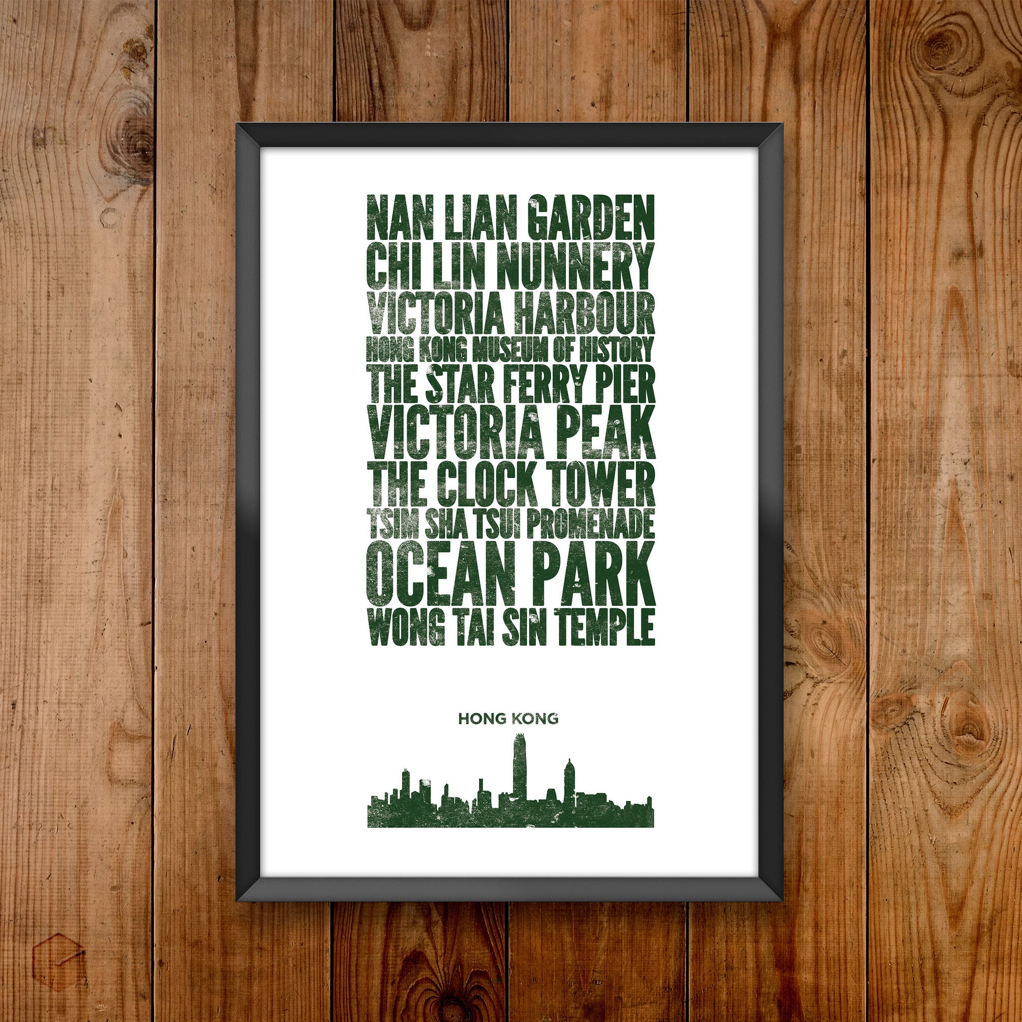 Hong Kong City Print