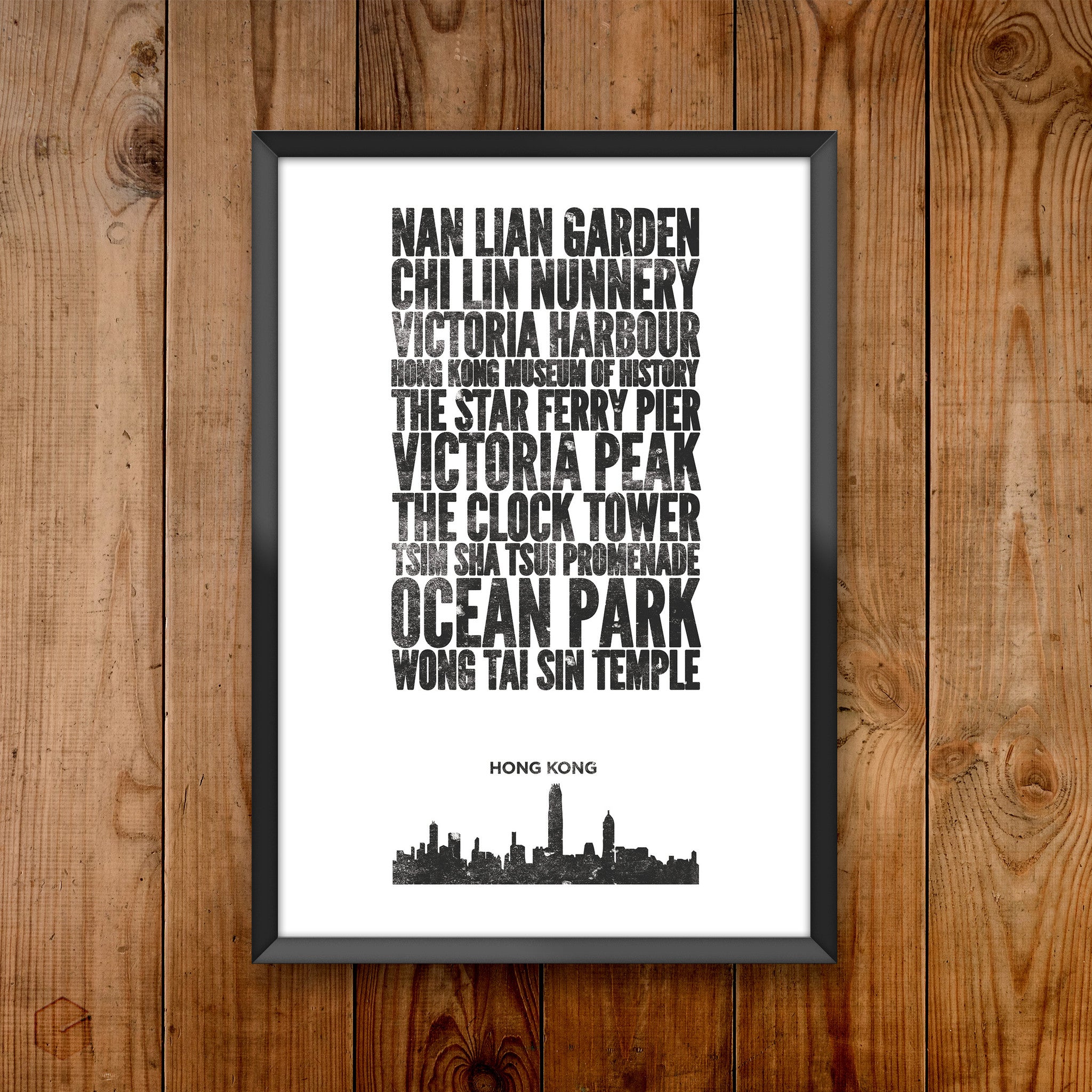 Hong Kong City Print