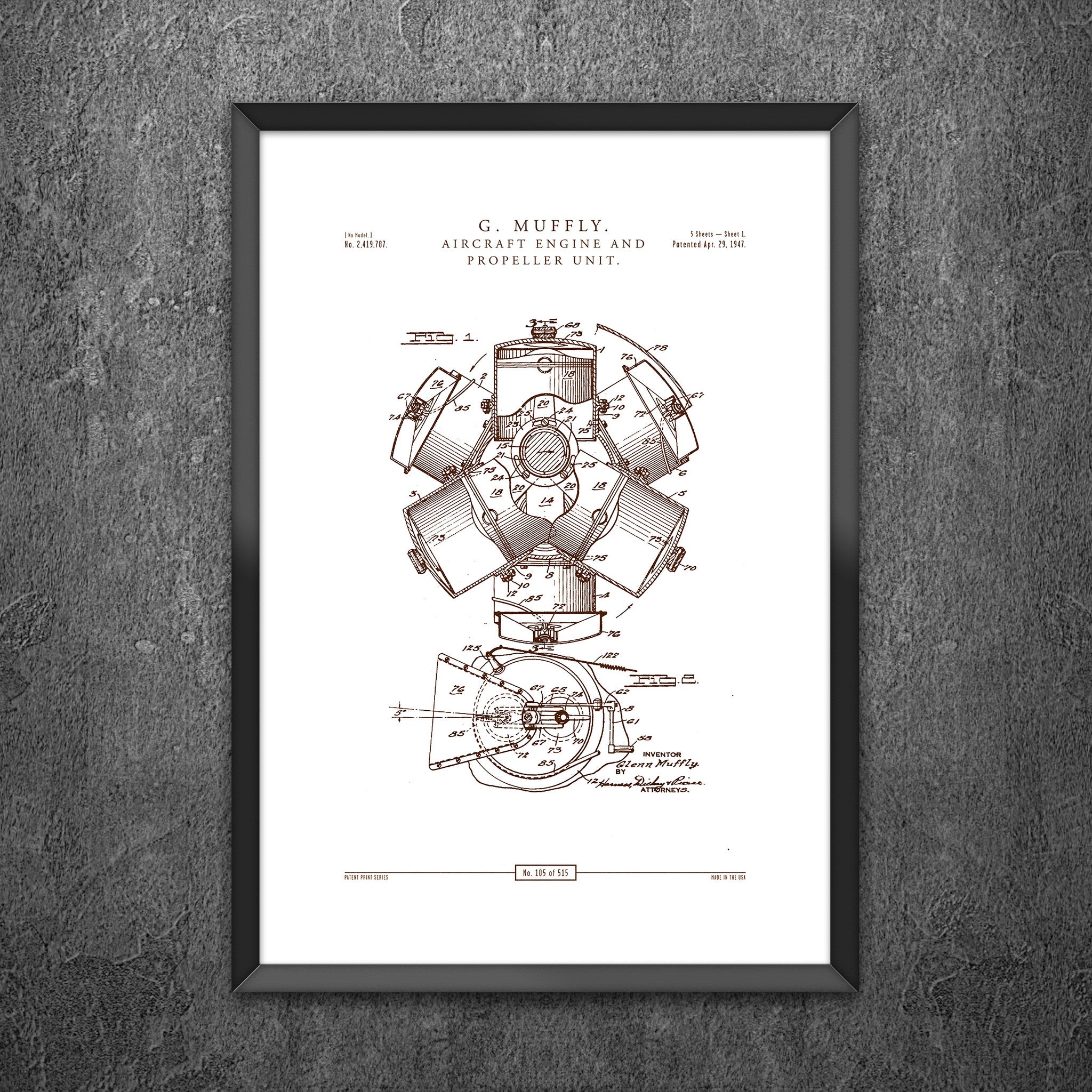 No 105 - Aircraft Engine and Propeller Unit
