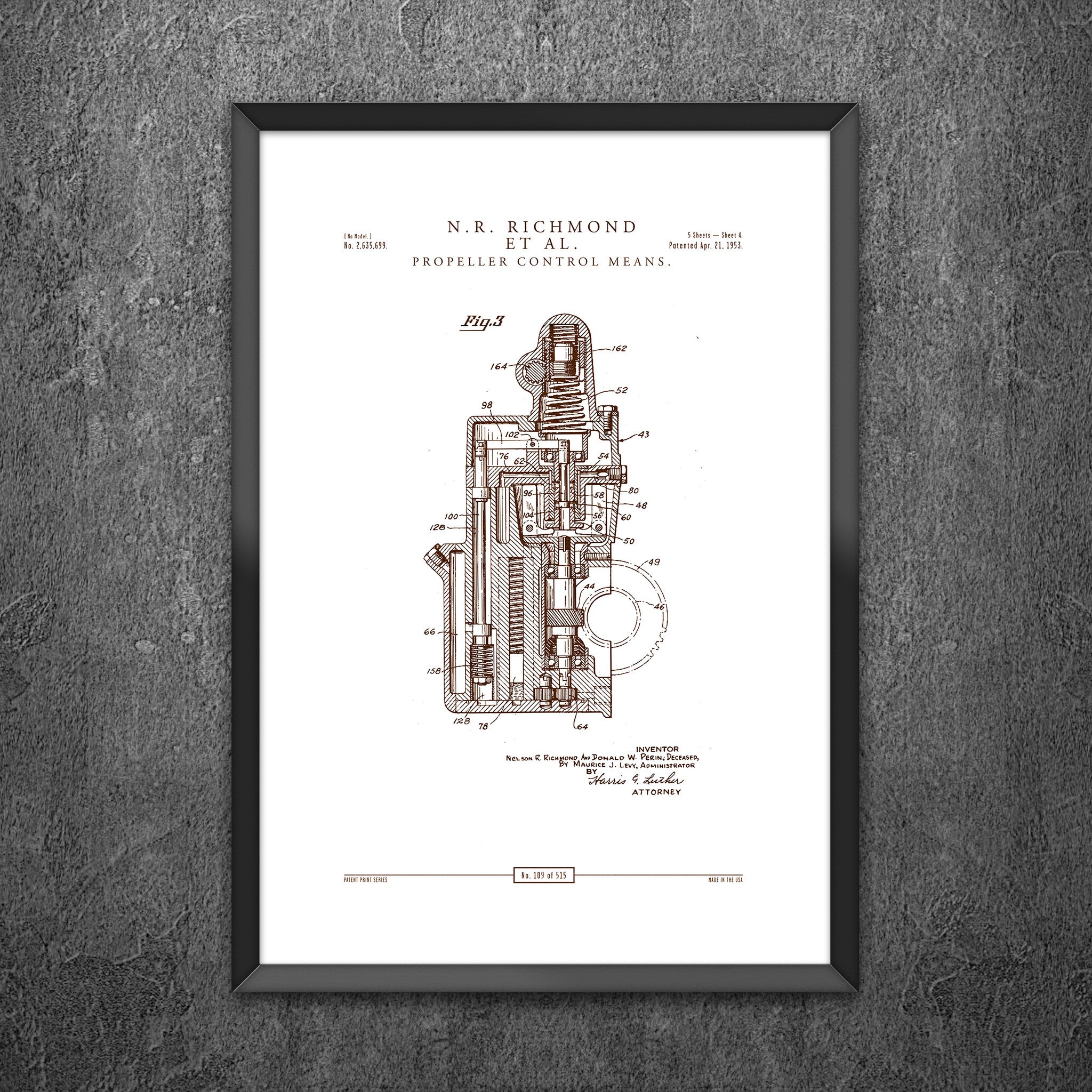 No 109 - Propeller Control Means
