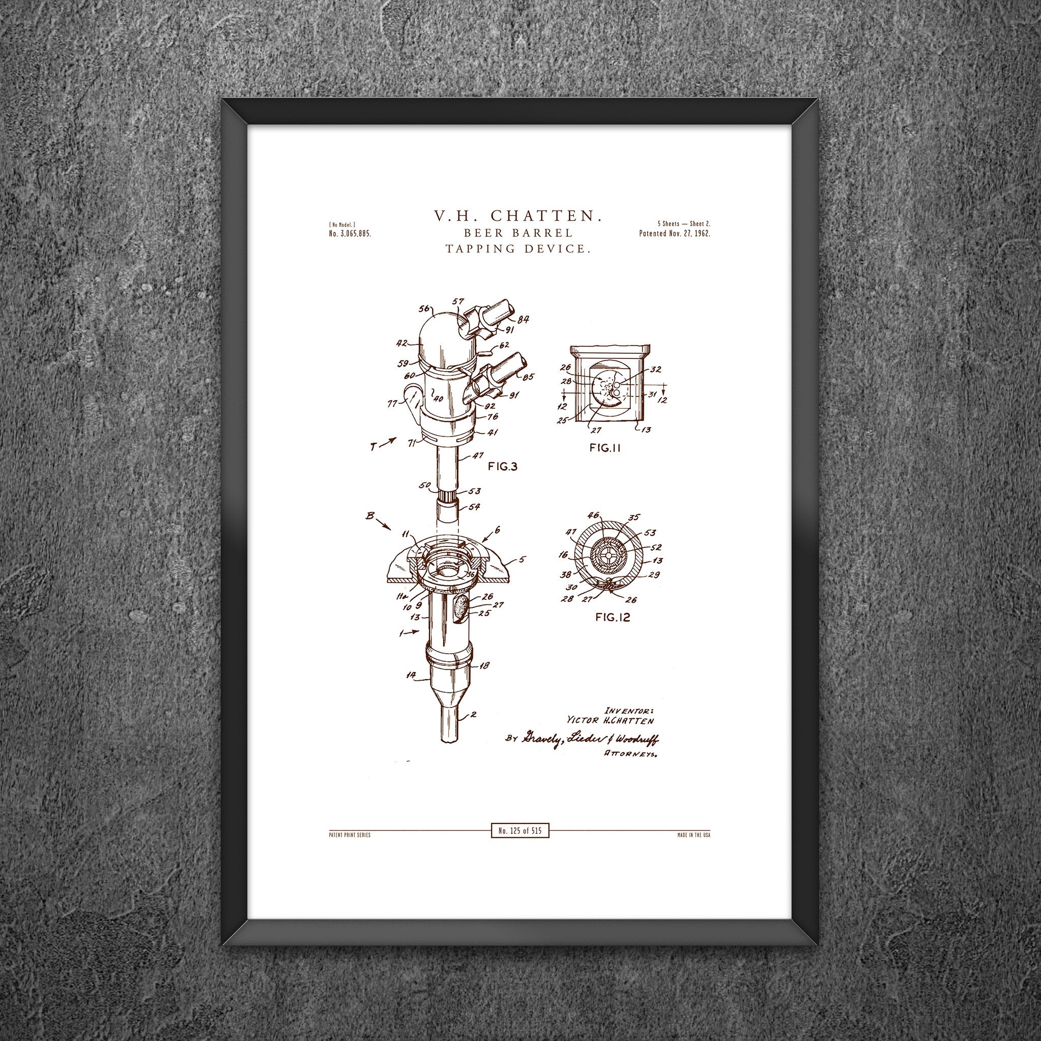 No 125 - Beer Barrel Tapping Device