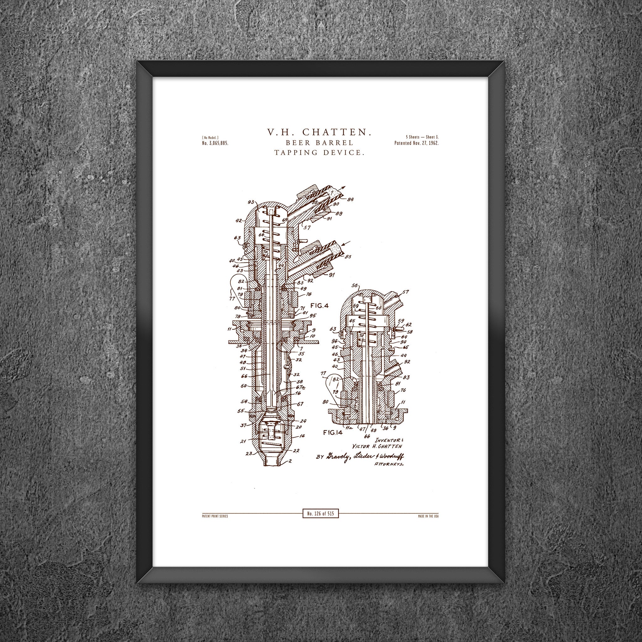 No 126 - Beer Barrel Tapping Device