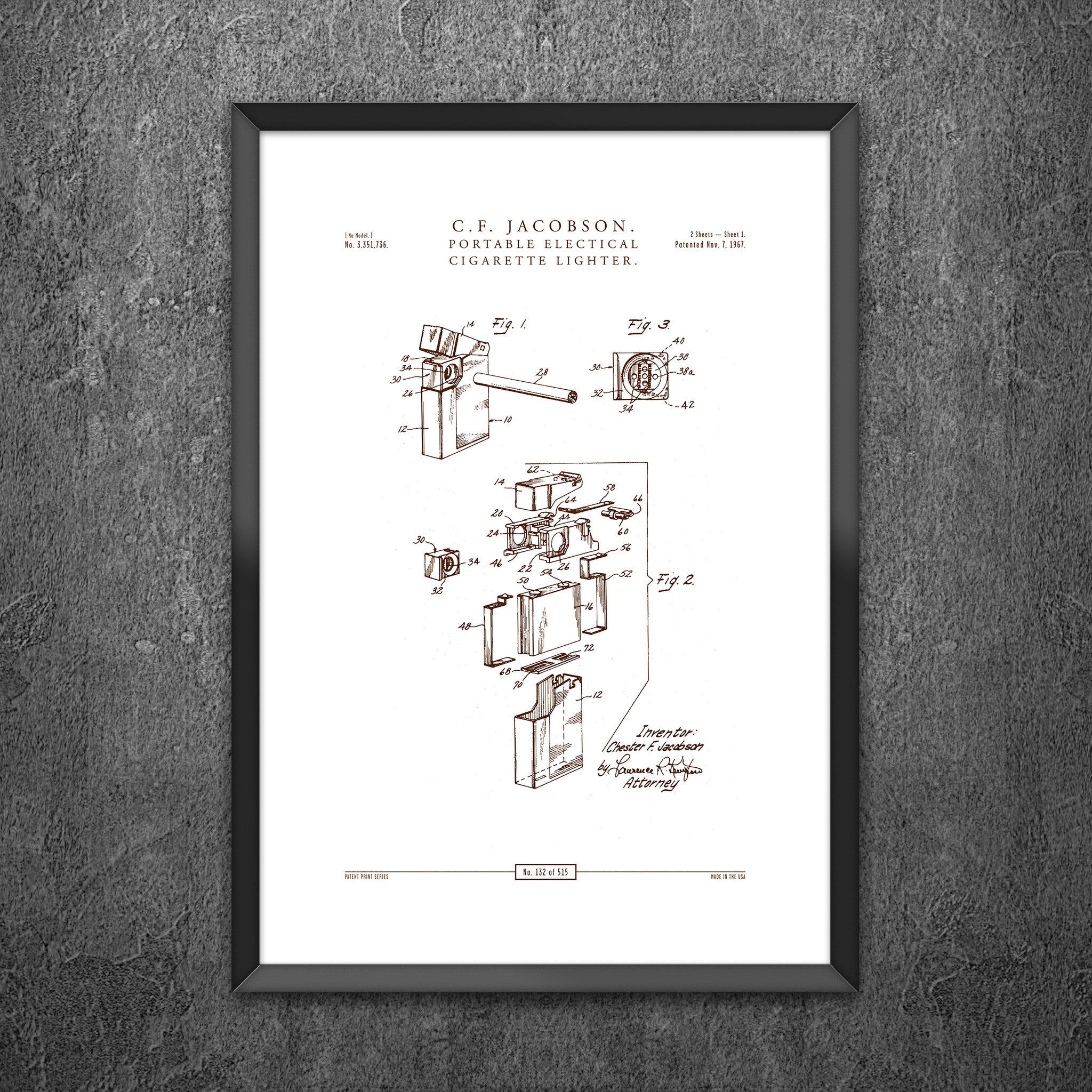 No 132 - Portable Electrical Cigarette Lighter