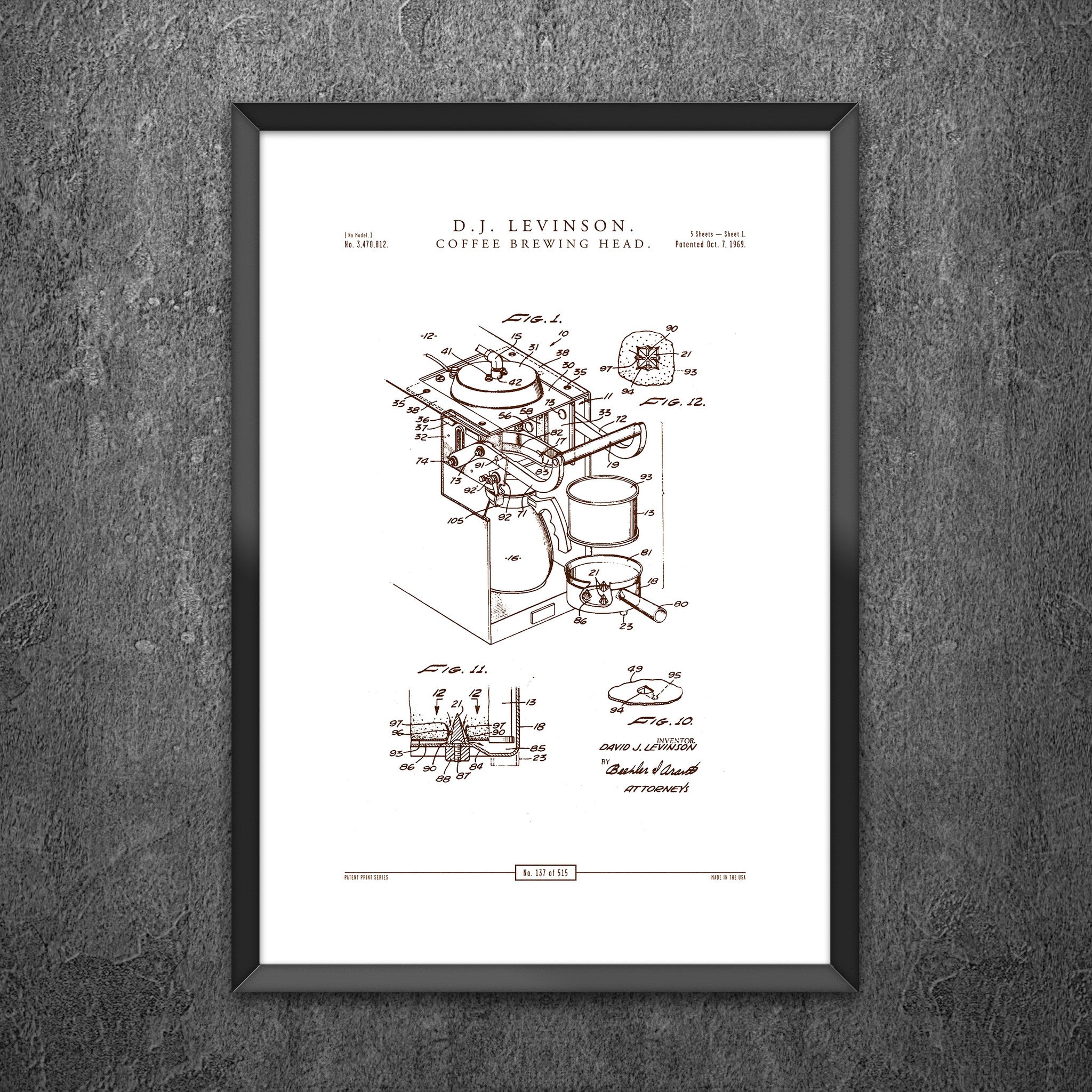 No 137 - Coffee Brewing Head