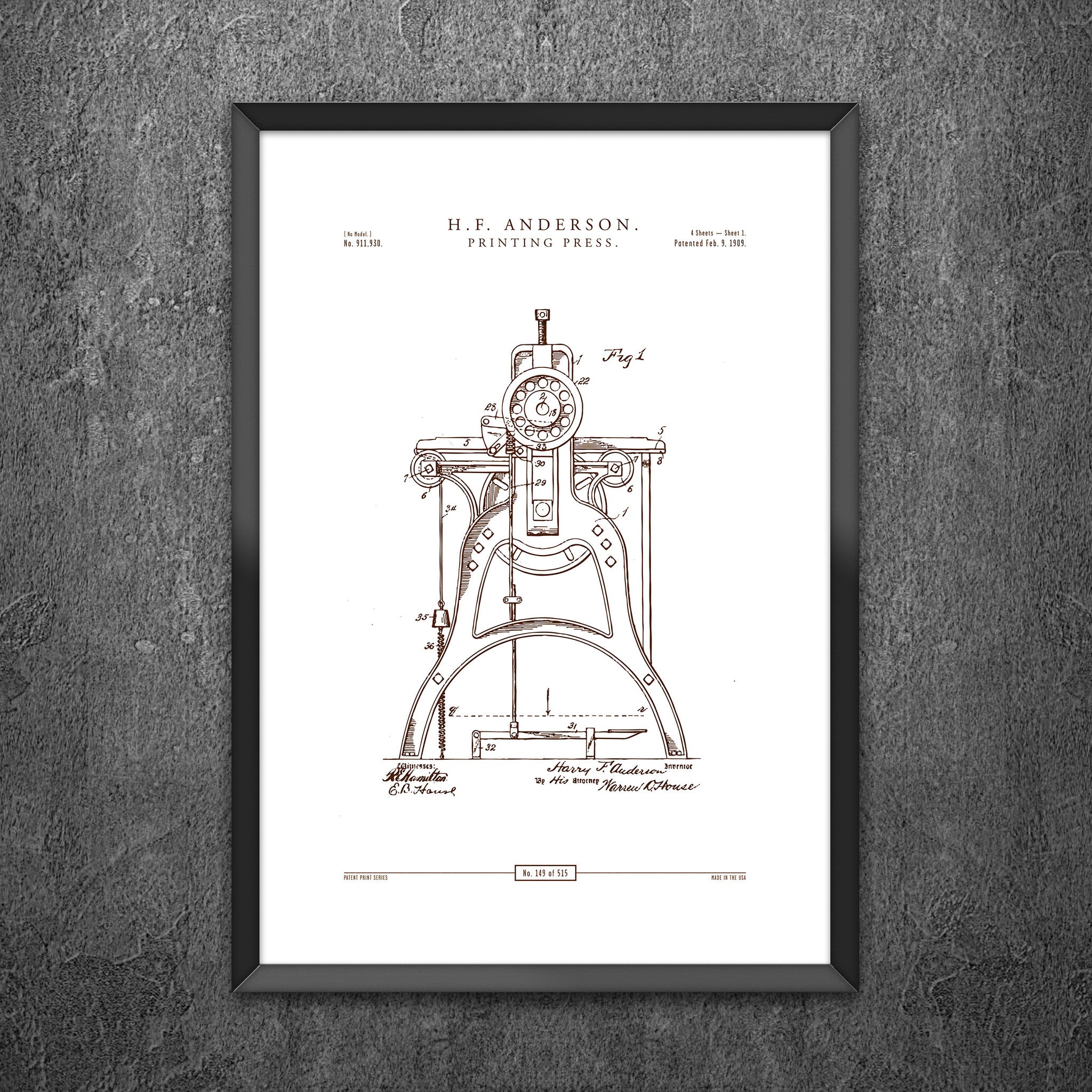 No 149 - Printing Press