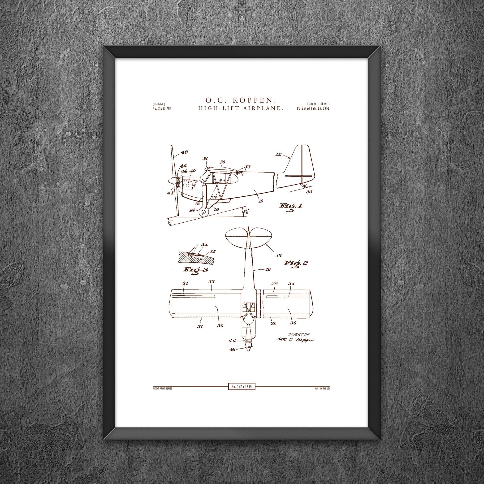 No 152 - High Lift Airplane