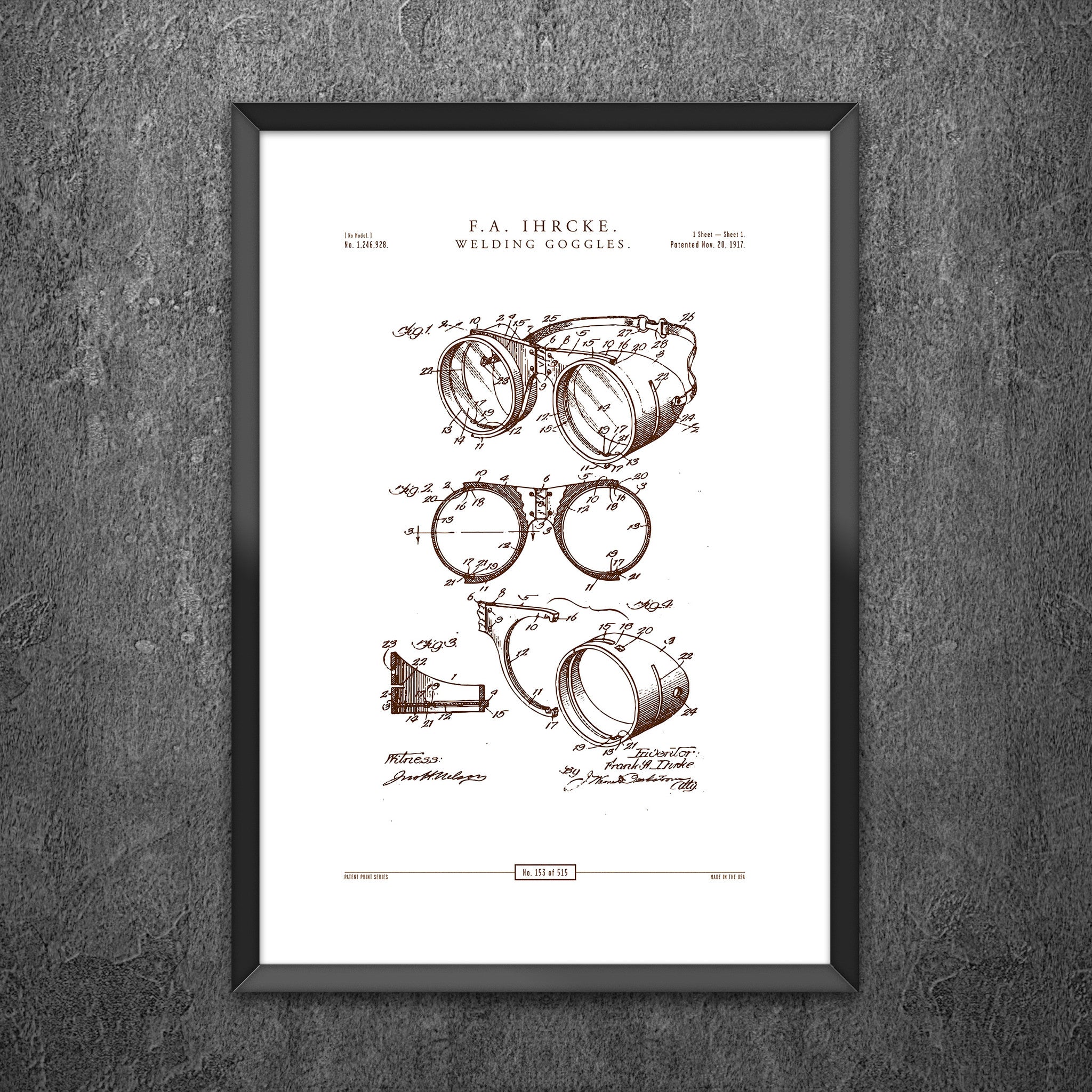 No 153 - Welding Goggles