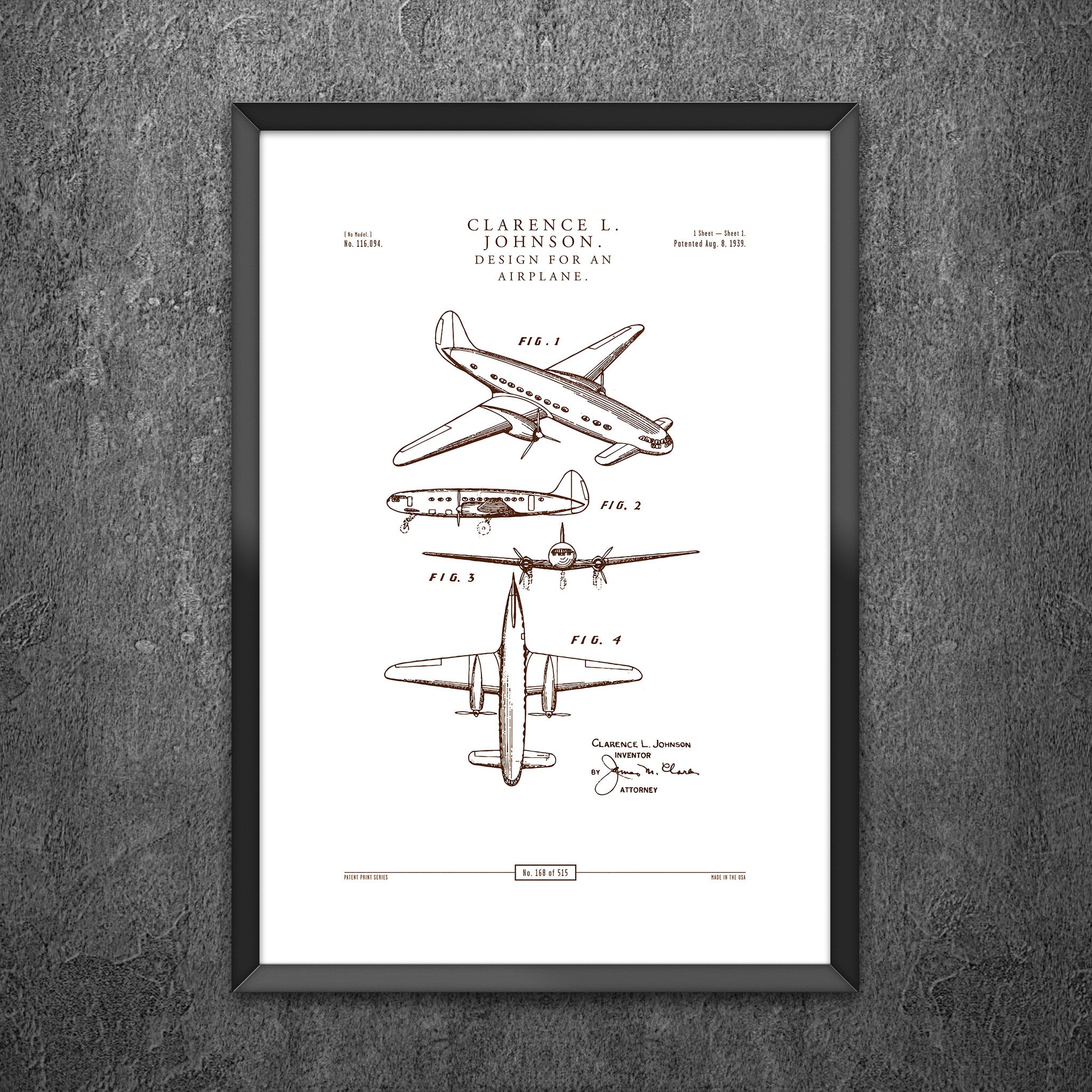 No 168 - Design for an Airplane