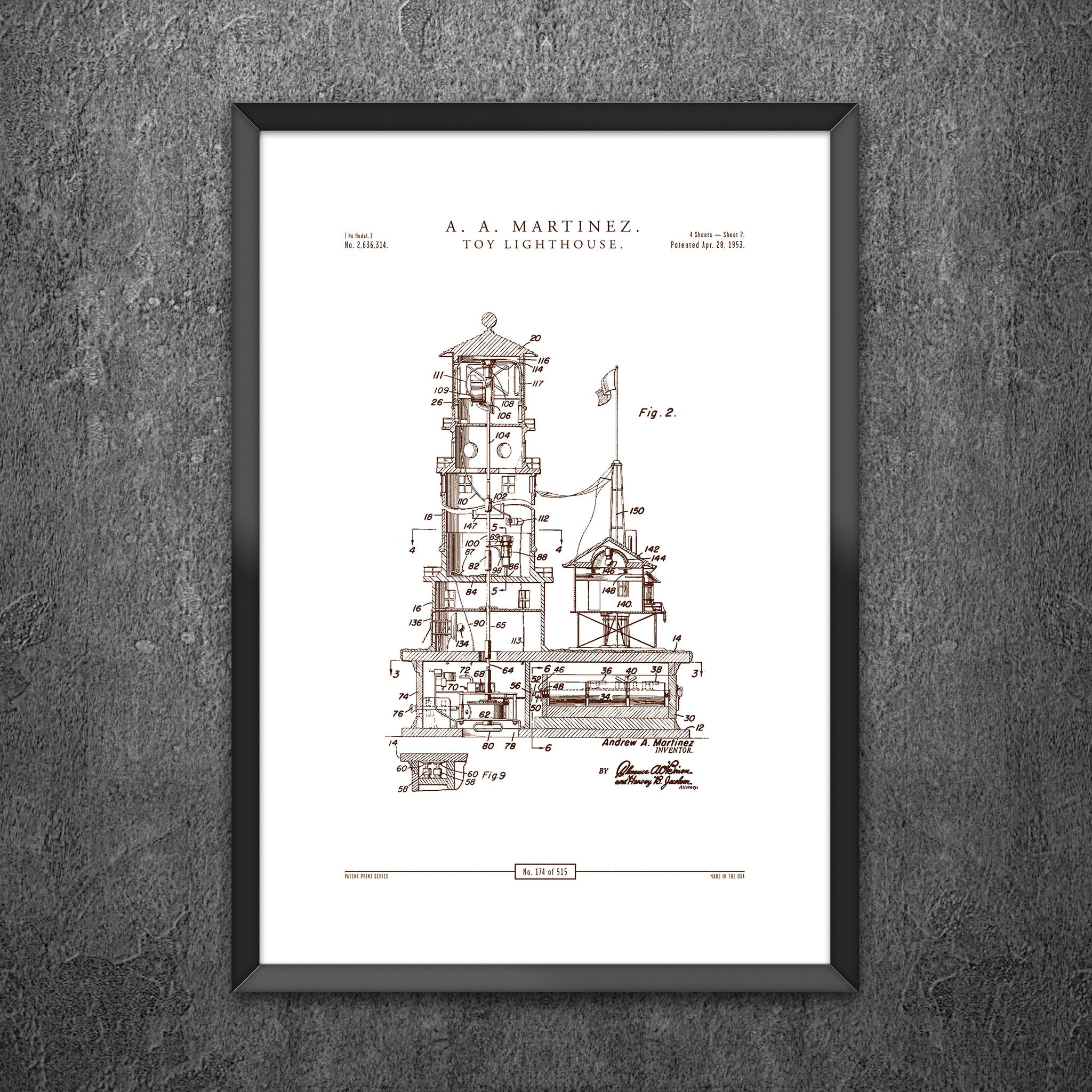 No 174 - Toy Lighthouse