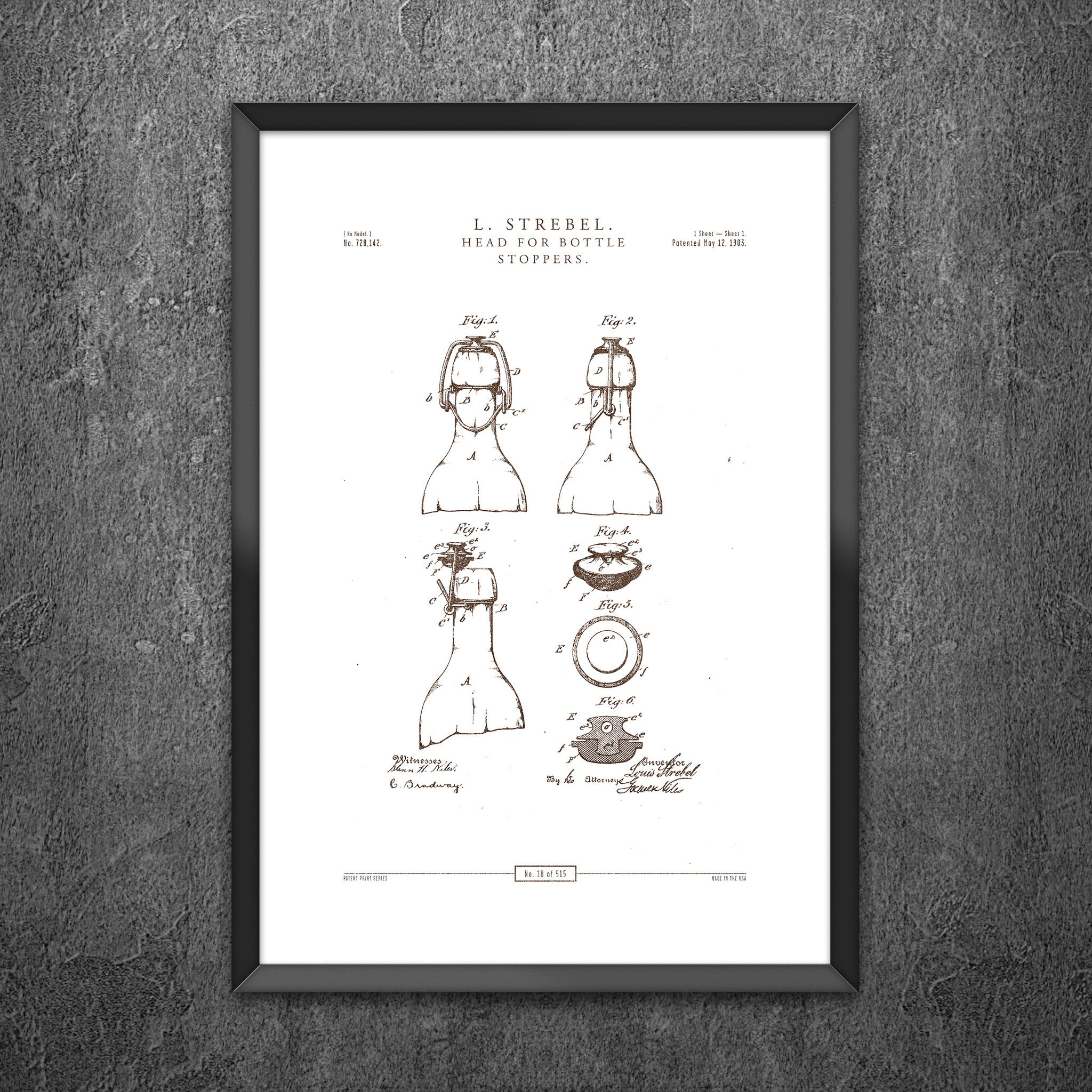 No 18 - Head for Bottle Stoppers