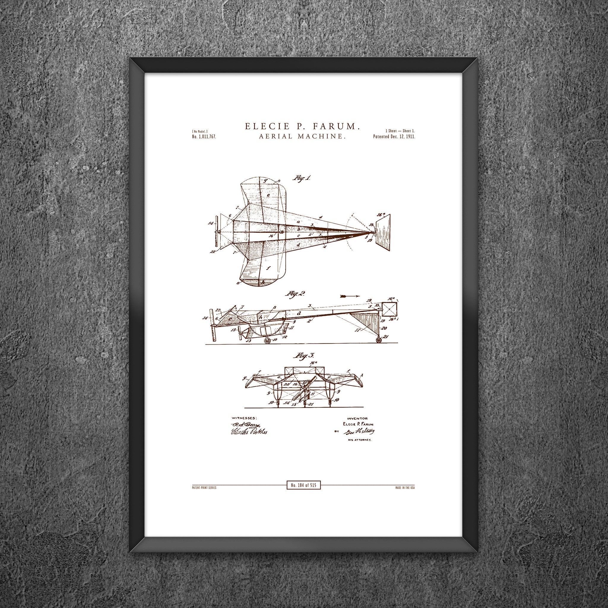 No 184 - Aerial Machine