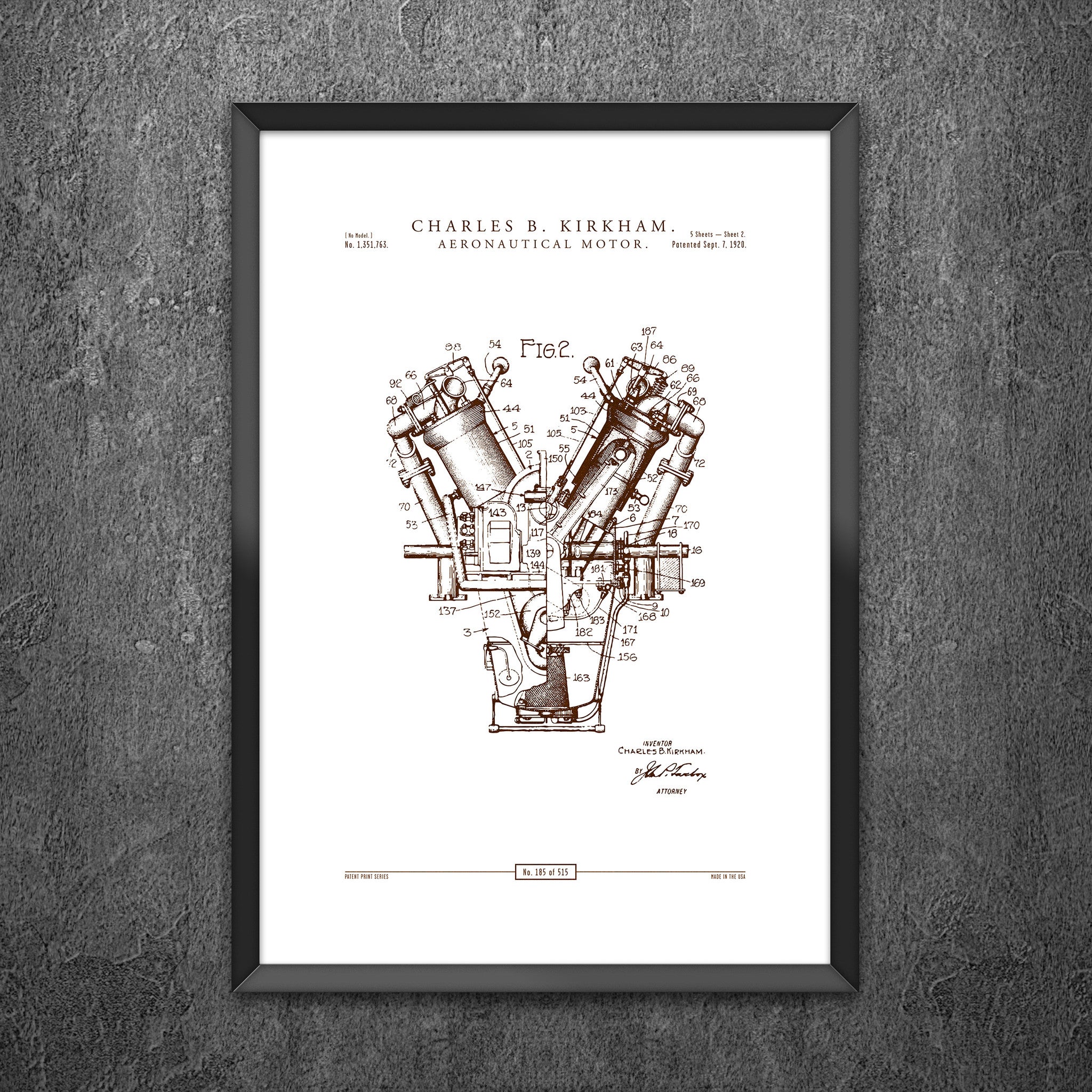 No 185 - Aeronautical Motor
