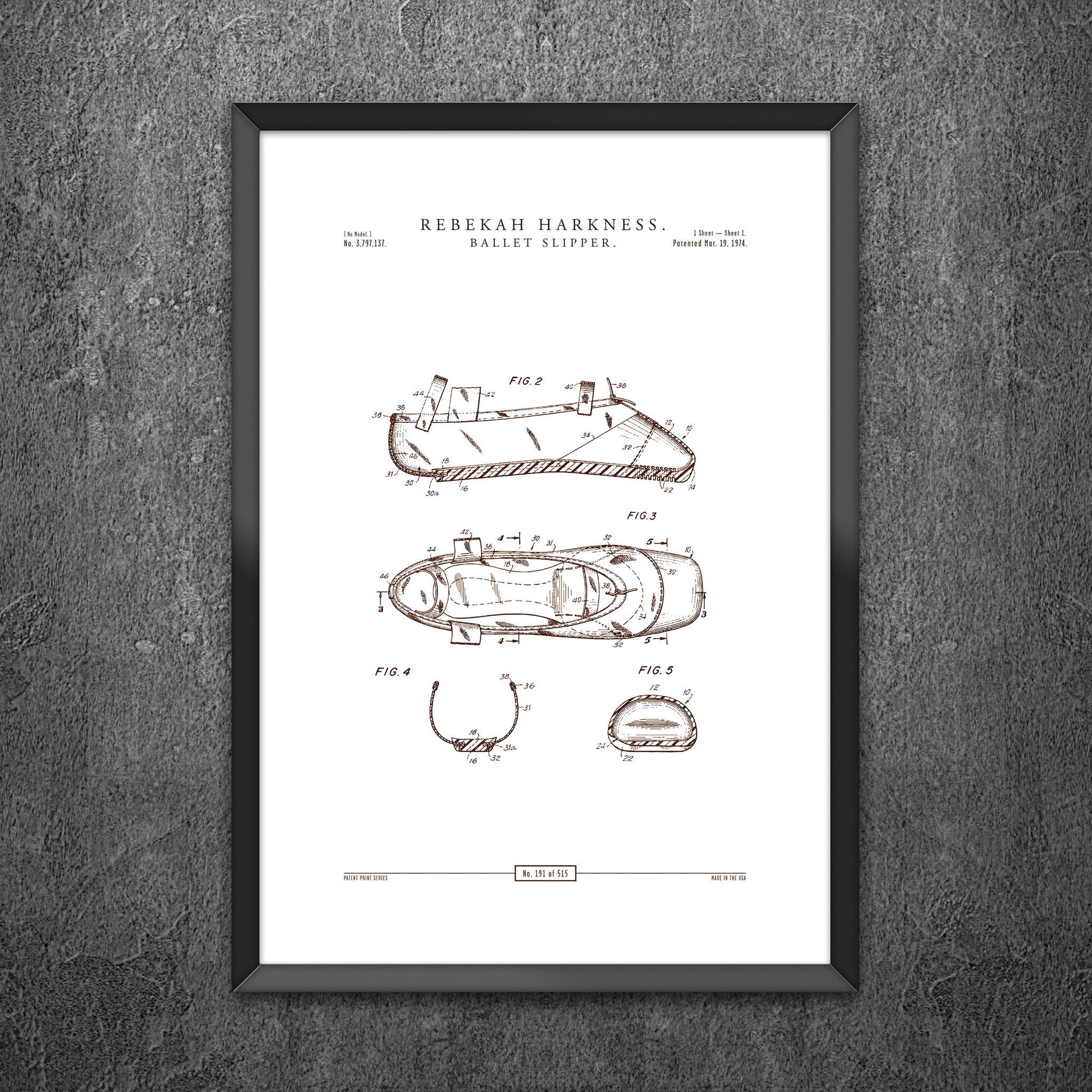 No 191 - Ballet Slipper