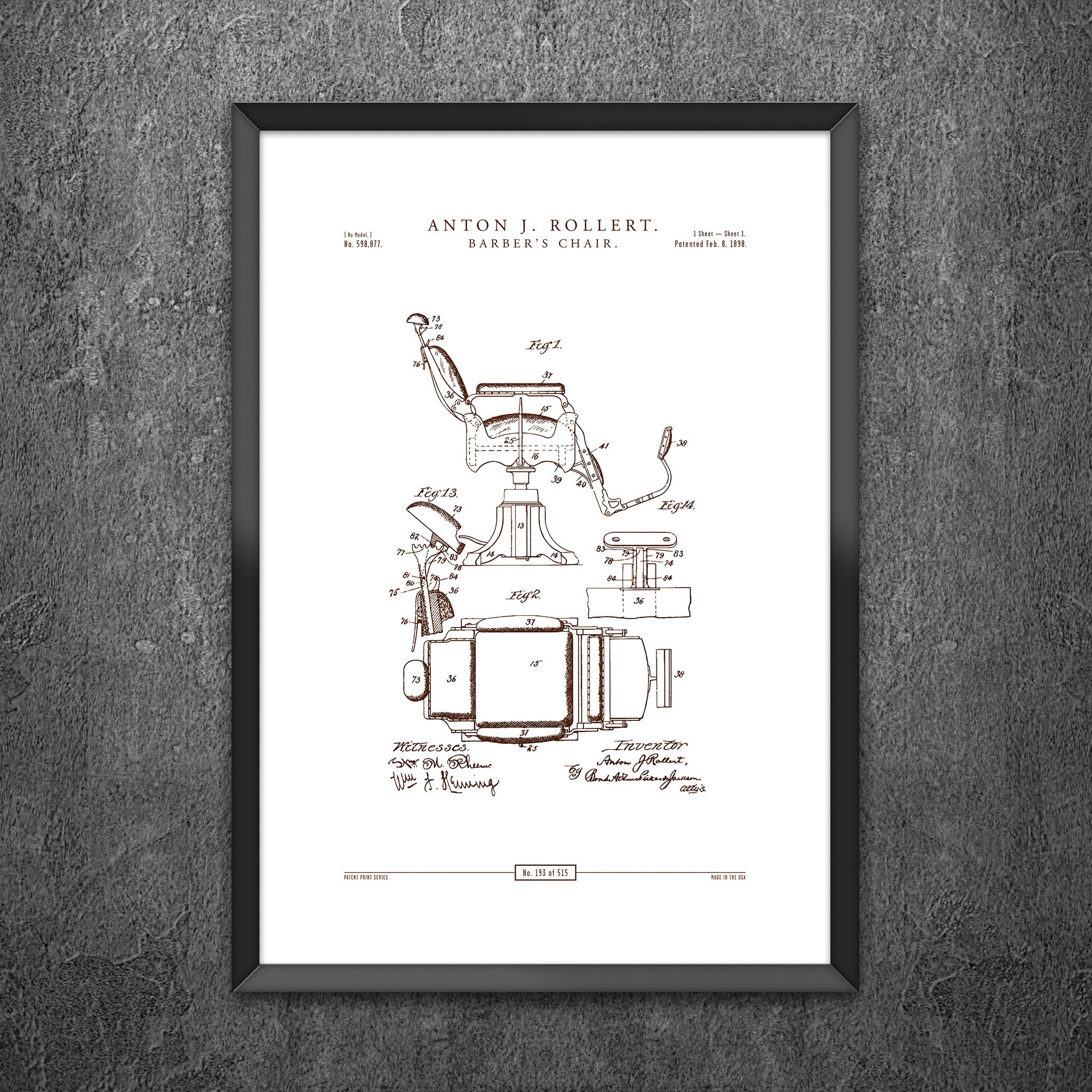 No 193 - Barber's Chair