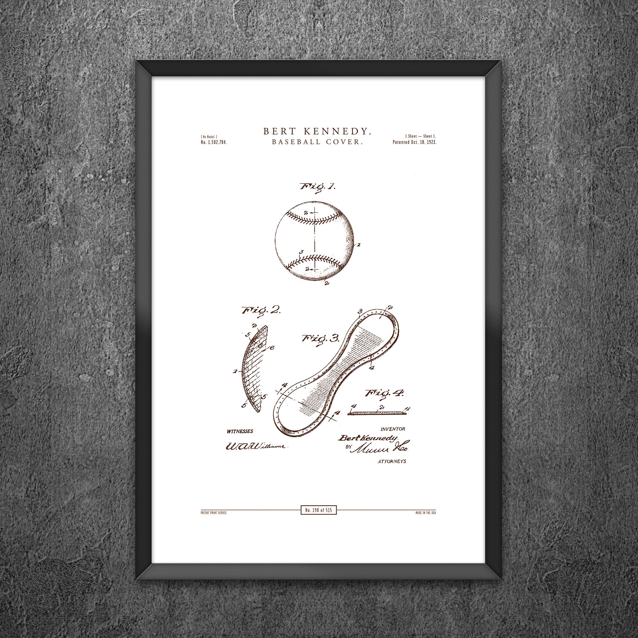 No 198 - Baseball Cover