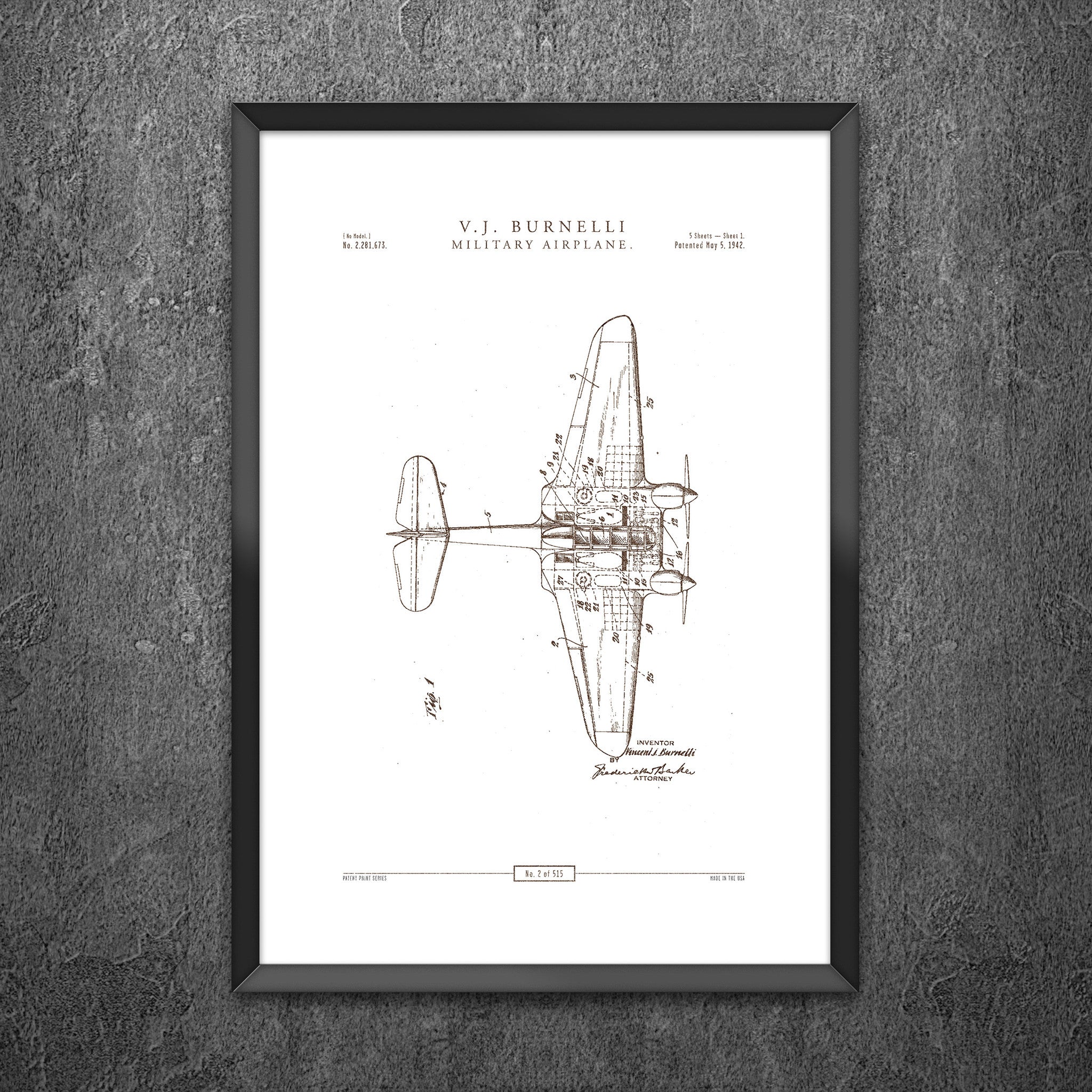 No 2 - Military Airplane