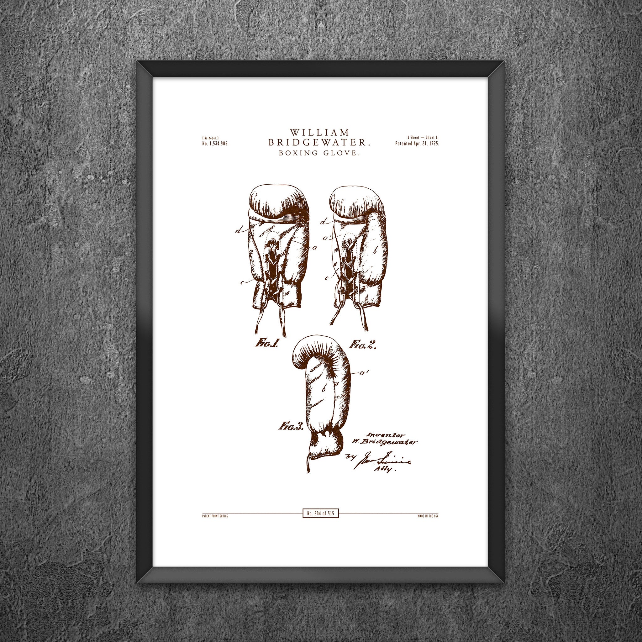 No 204 - Boxing Glove