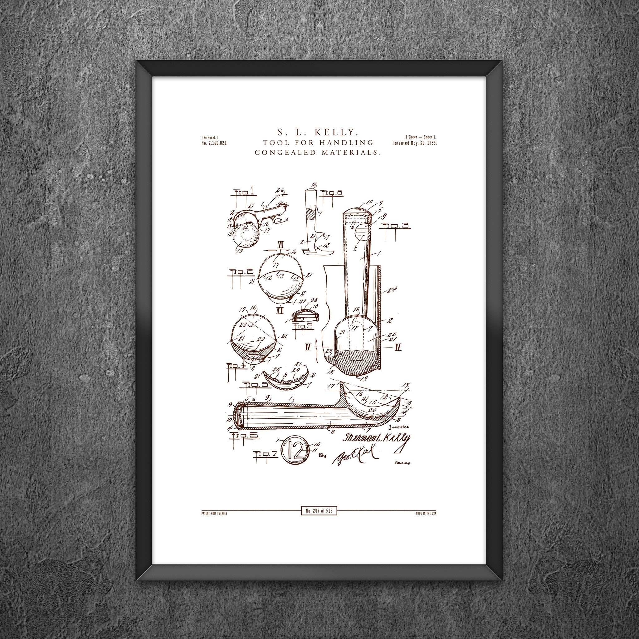 No 207 - Tool for Handling Congealed Materials