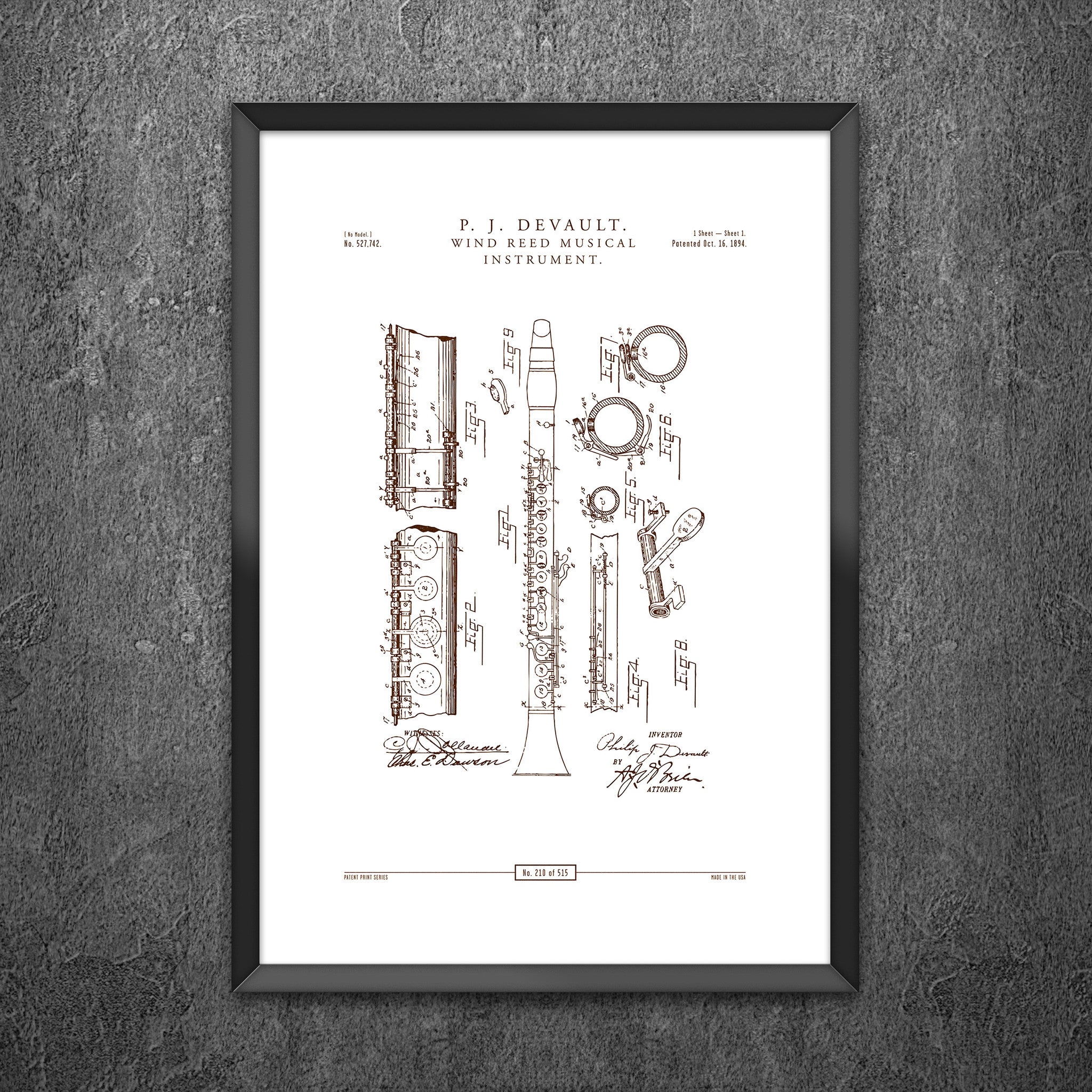 No 210 - Wind Reed Musical Instrument