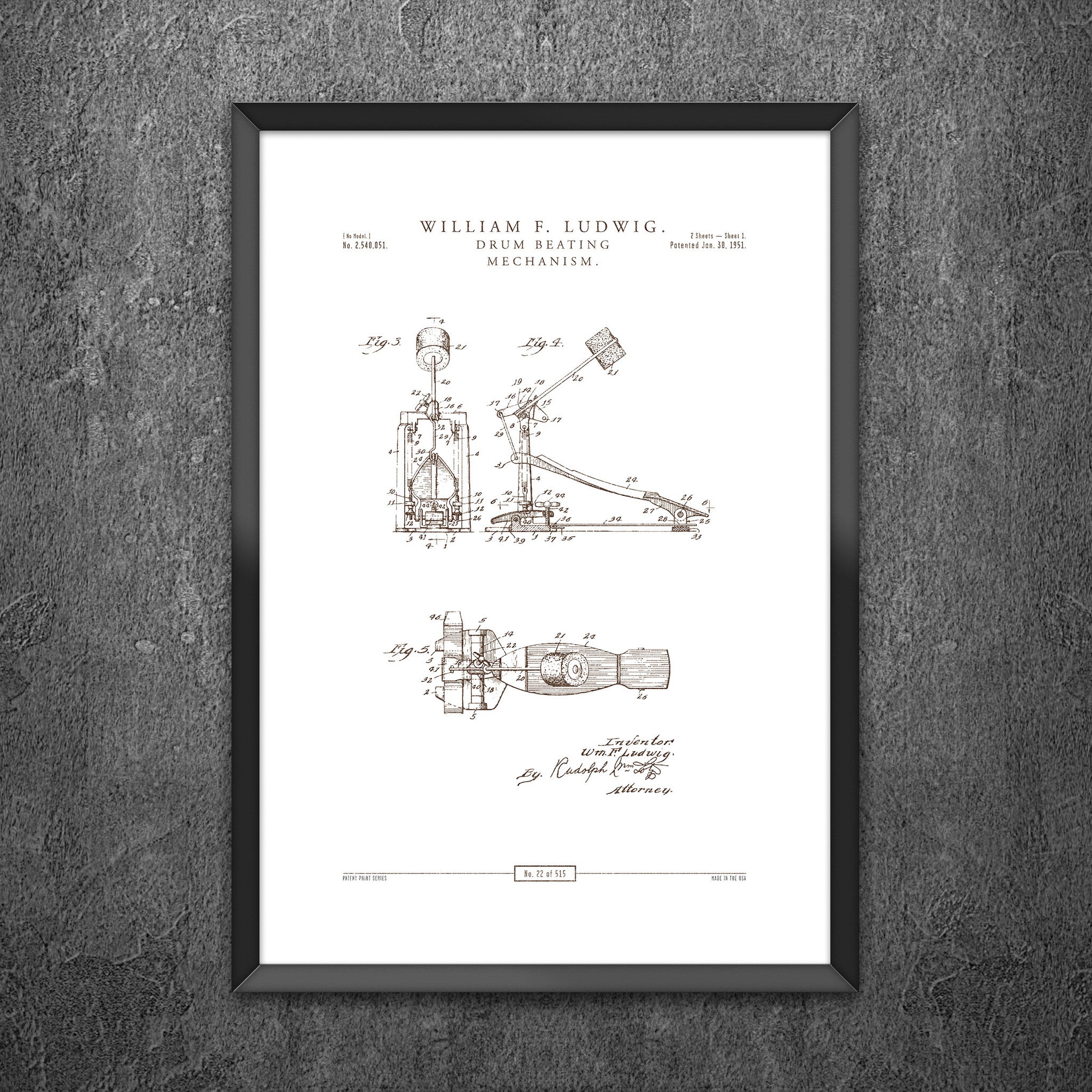 No 22 - Drum Beating Devise