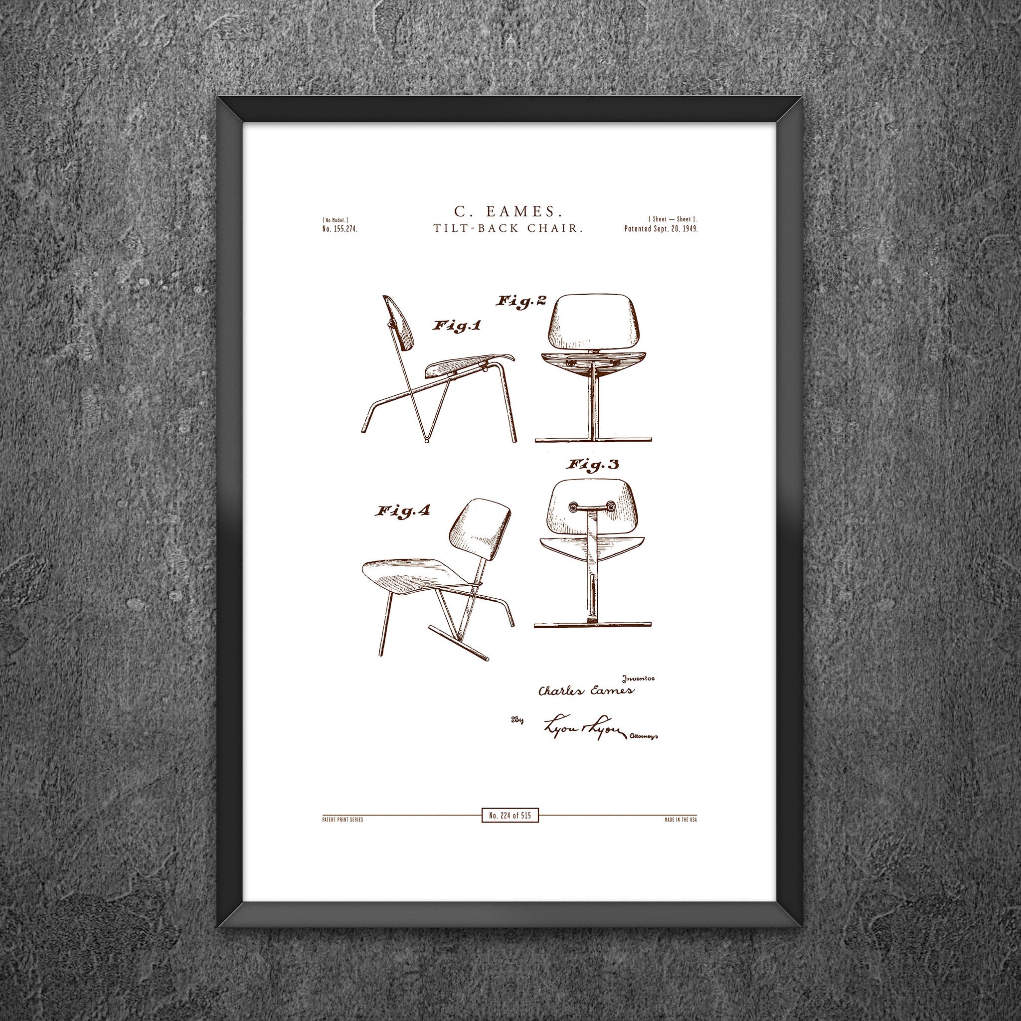 No 224 - Tilt Back Chair