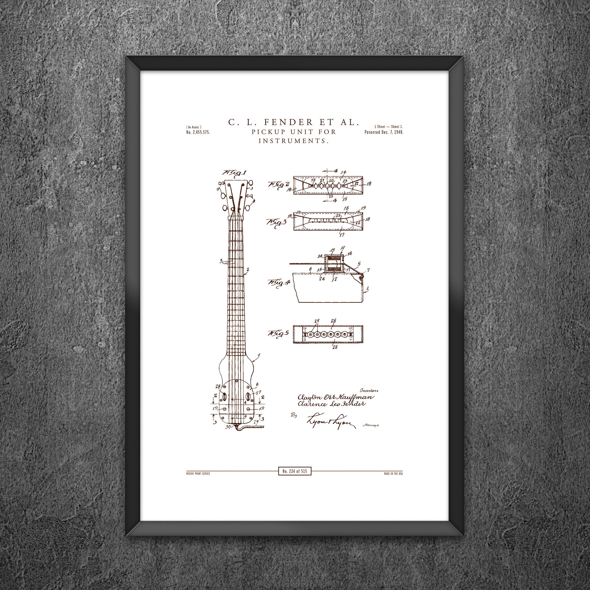 No 234 - Pickup Unit for Instruments