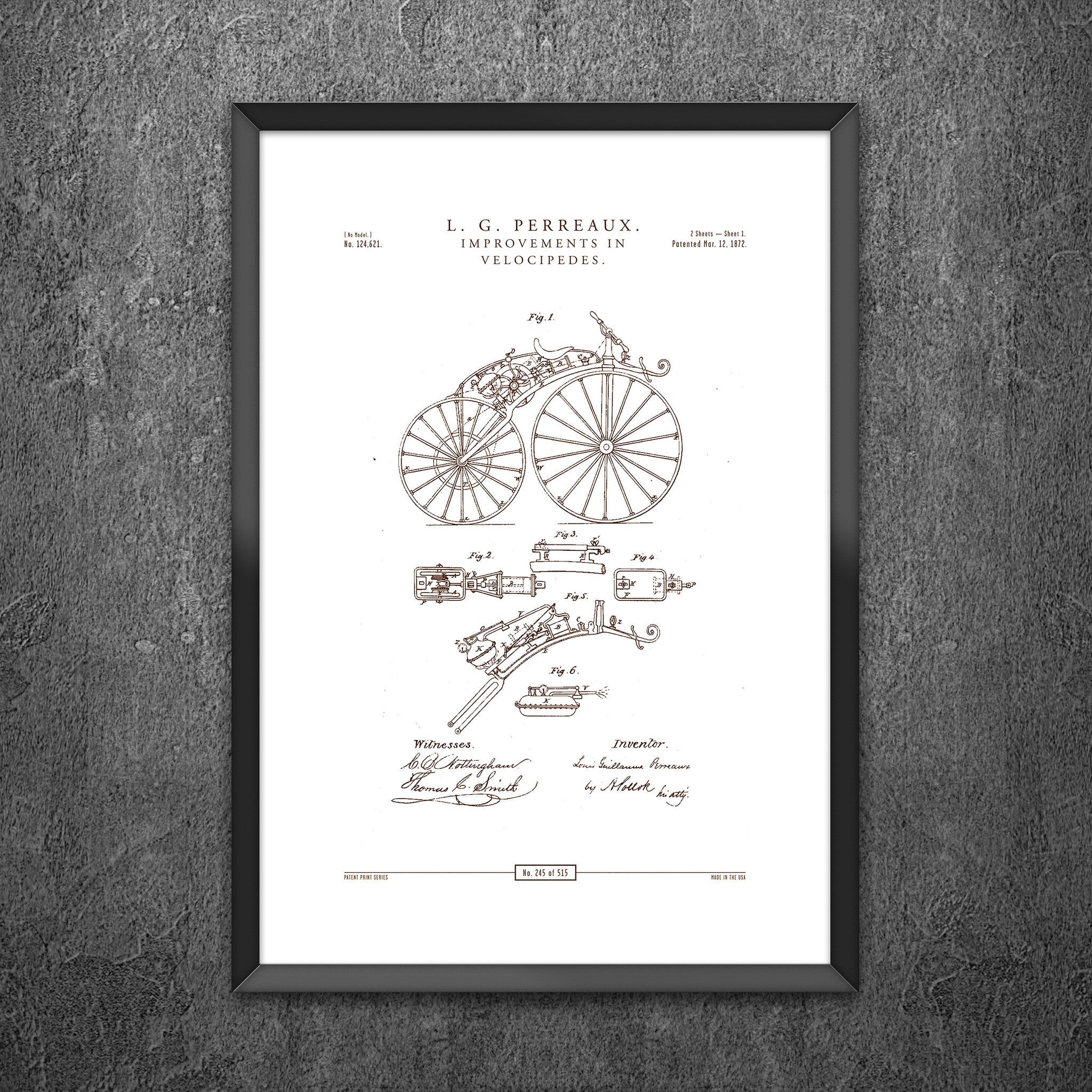 No 245 - Improvements in Velocipedes