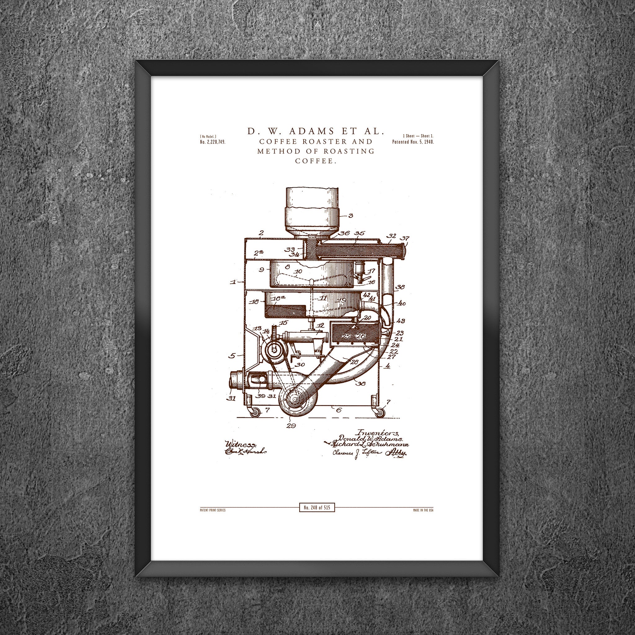 No 248 - Coffee Roaster and Method of Roasting