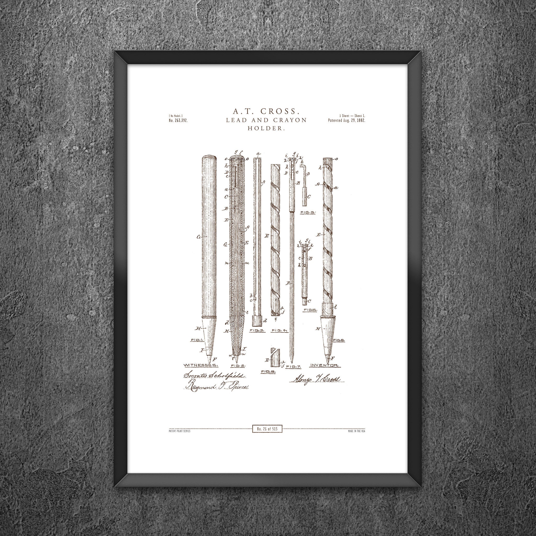 No 26 - Lead and Crayon Holder