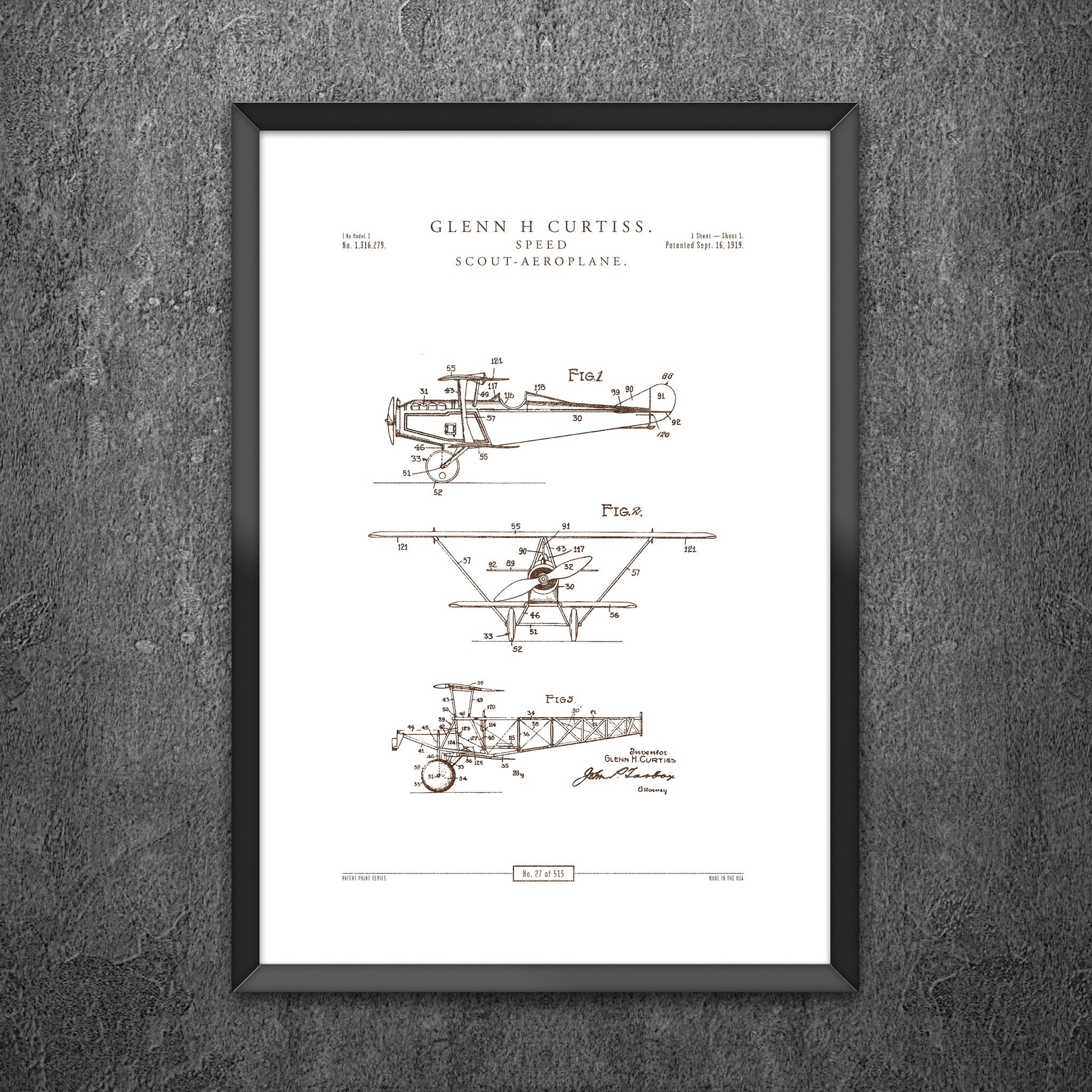 No 27 - Speed Scout Aeroplane