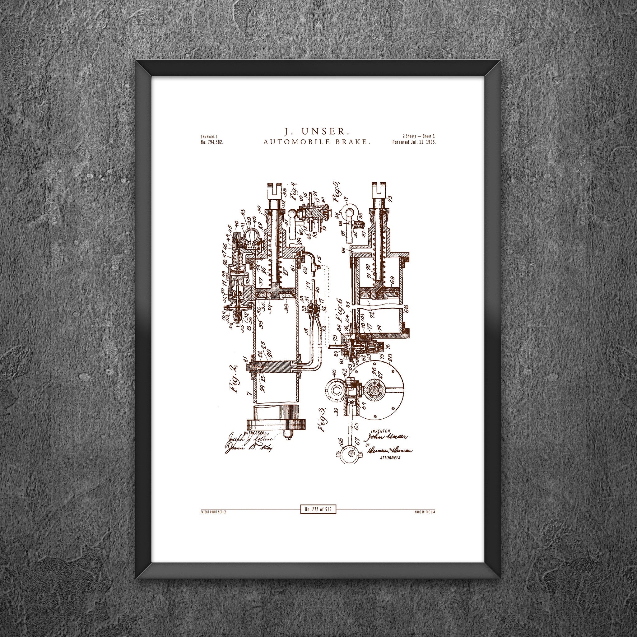 No 273 - Automobile Brake