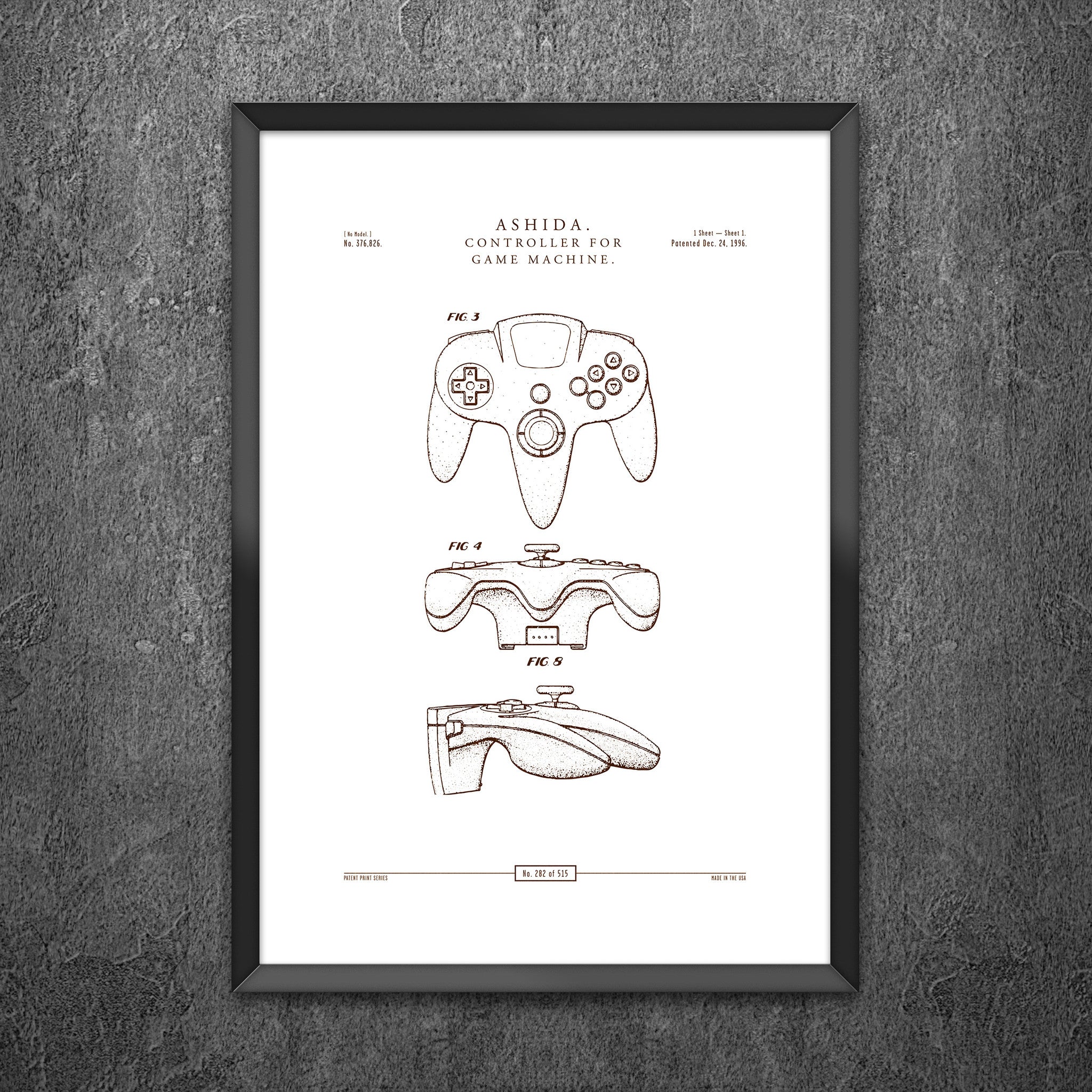 No 282 - Controller for Game Machine