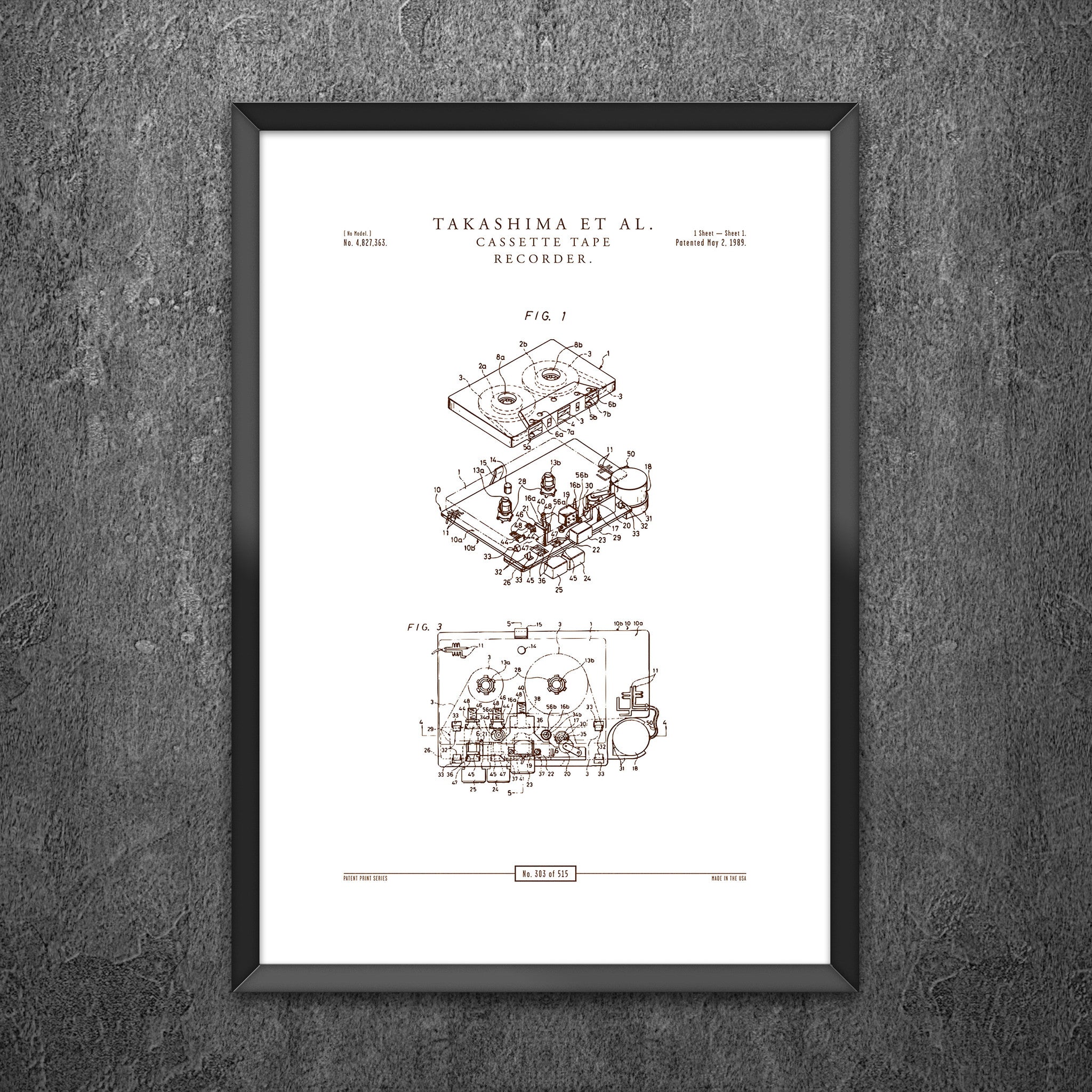 No 303 - Cassette Tape Recorder