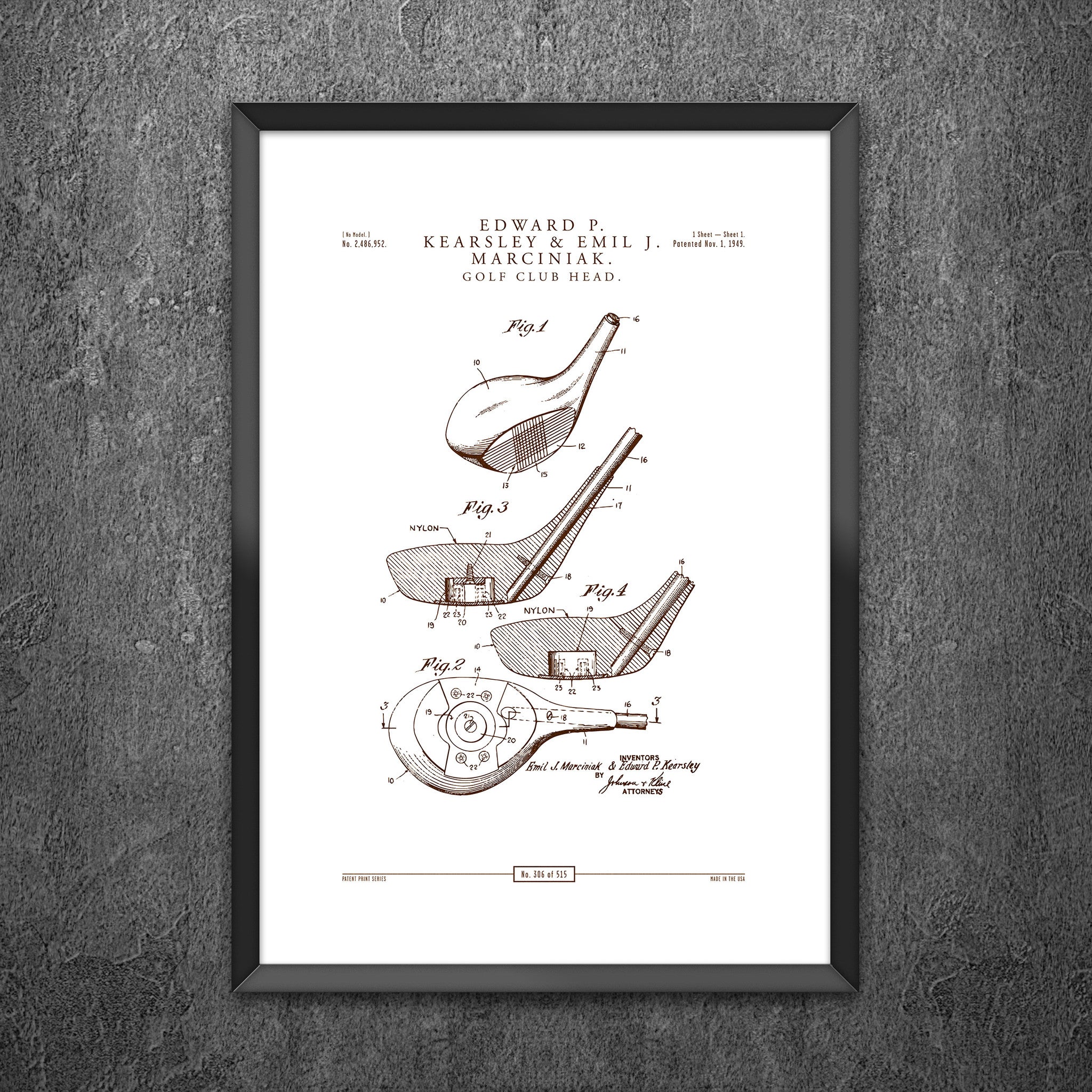 No 306 - Golf Club Head