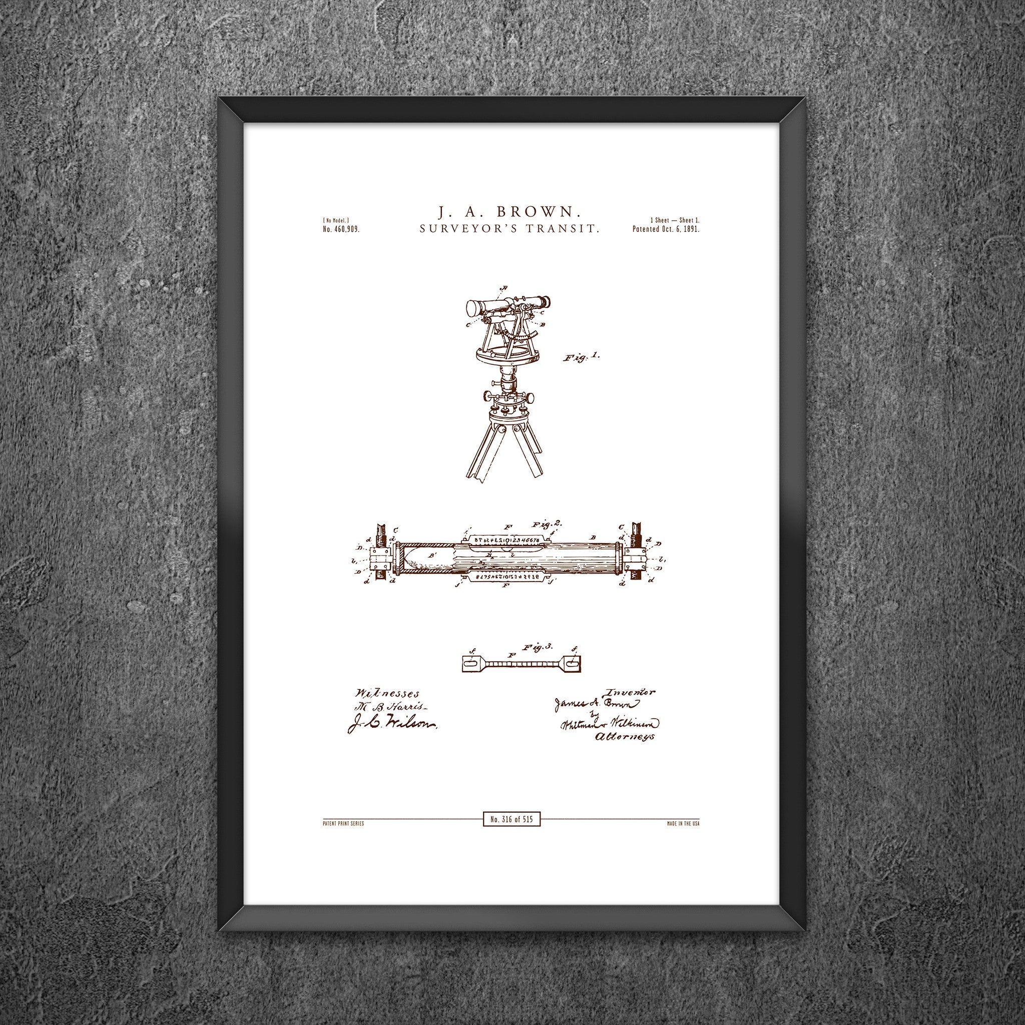 No 316 - Surveyor's Transit