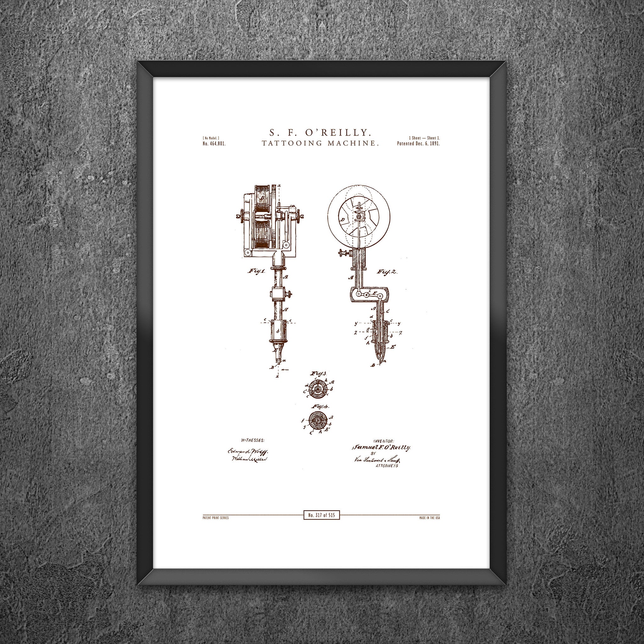 No 317 - Tattooing Machine