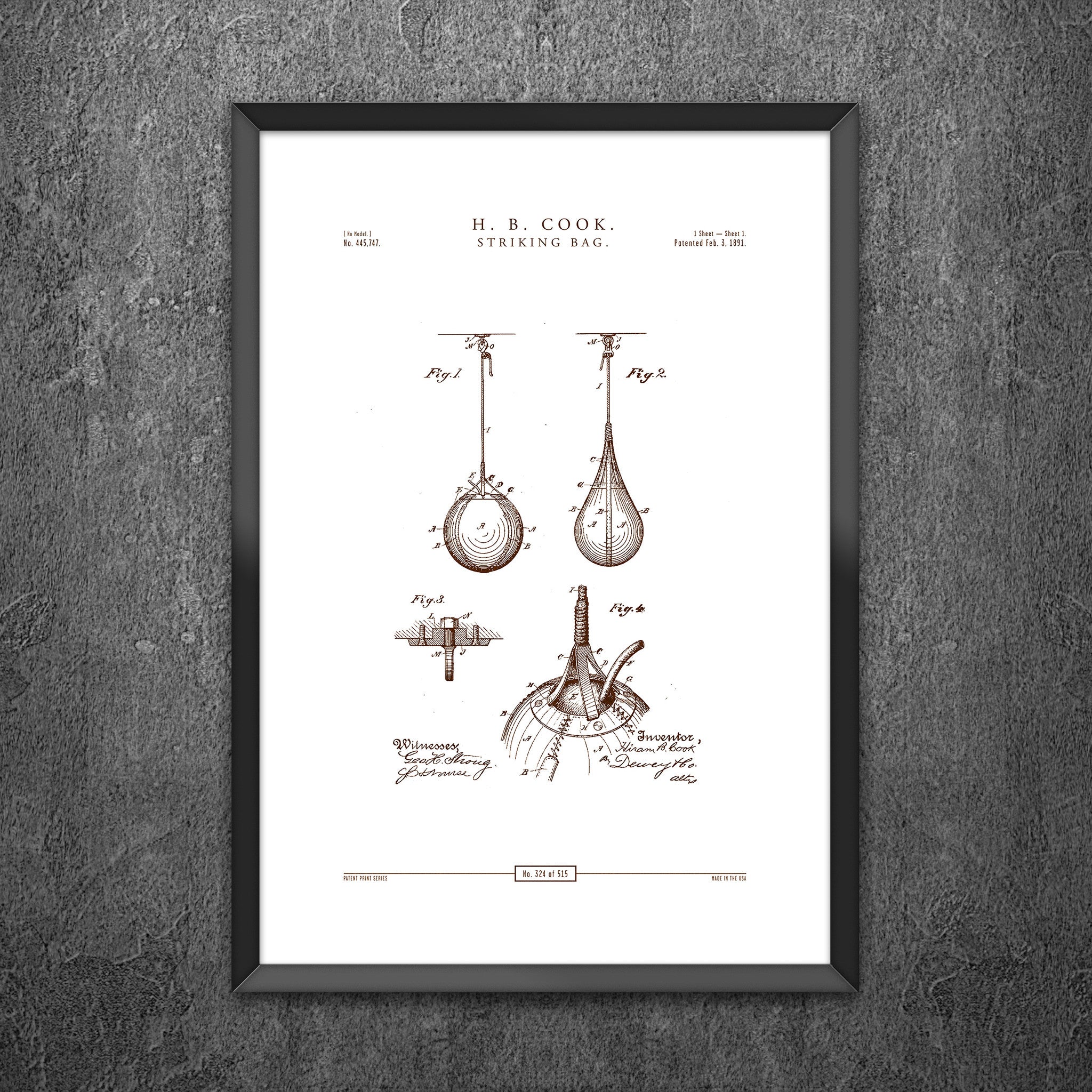 No 324 - Striking Bag