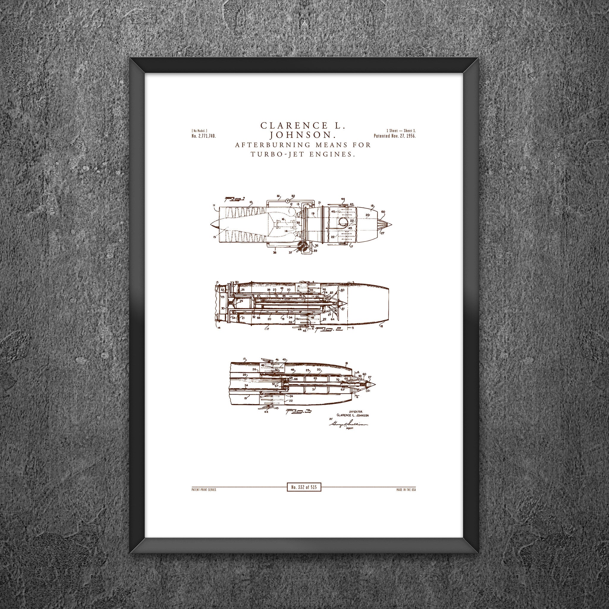 No 332 - Afterburning Means for Turbo Jet Engines