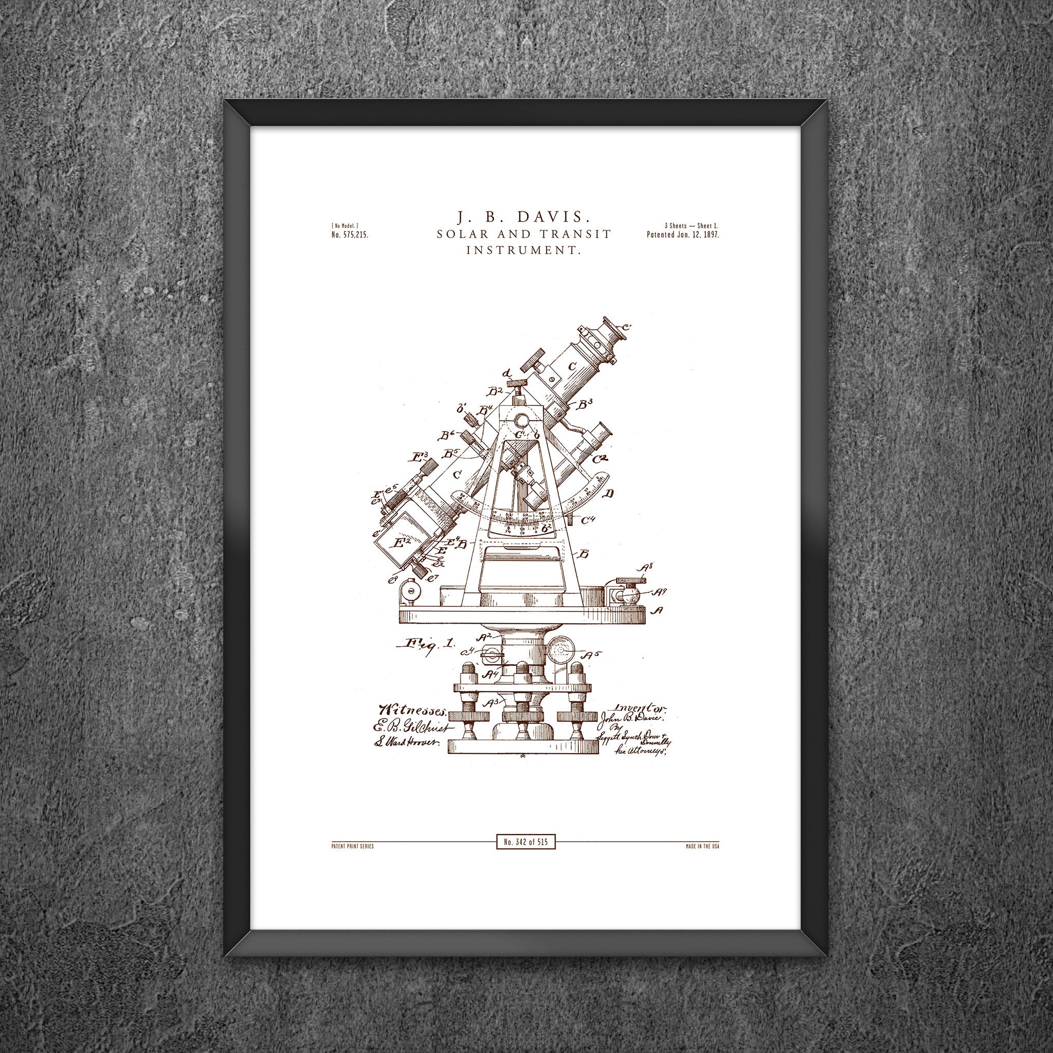 No 342 - Solar and Transit Instrument