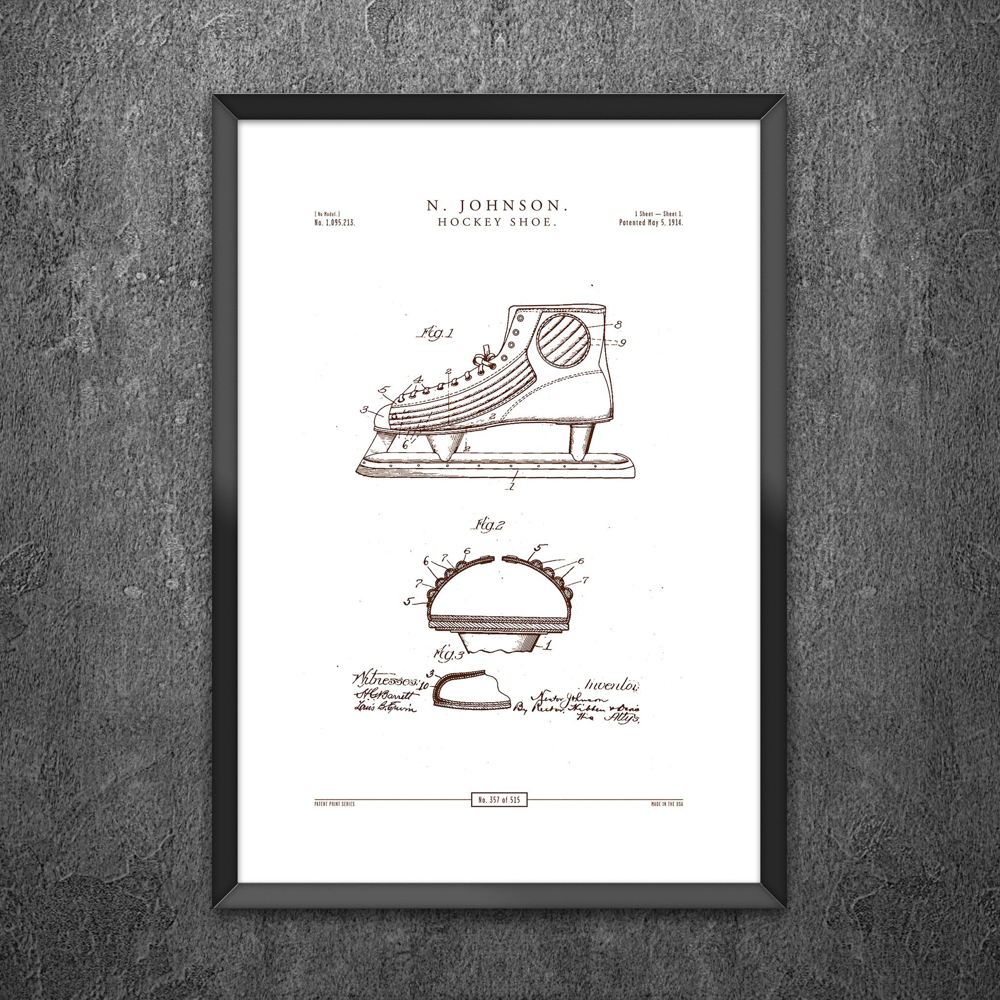 No 357 - Hockey Shoe